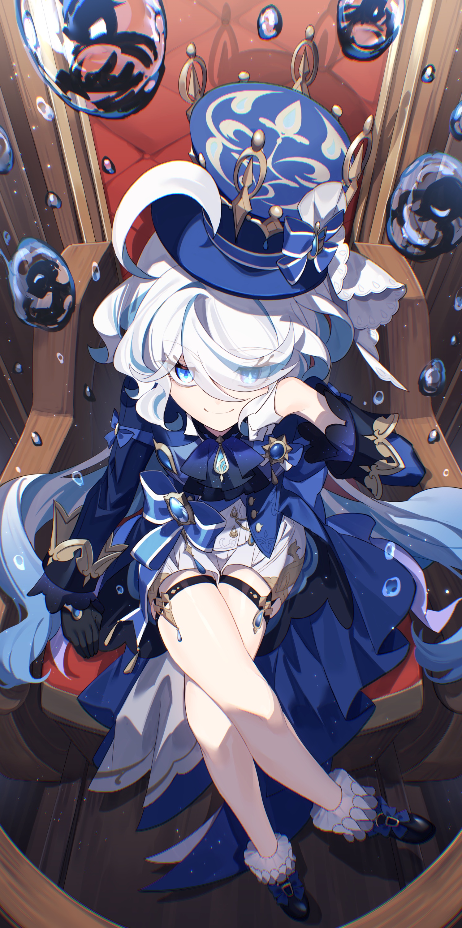 hizuki miya genshin impact furina garter