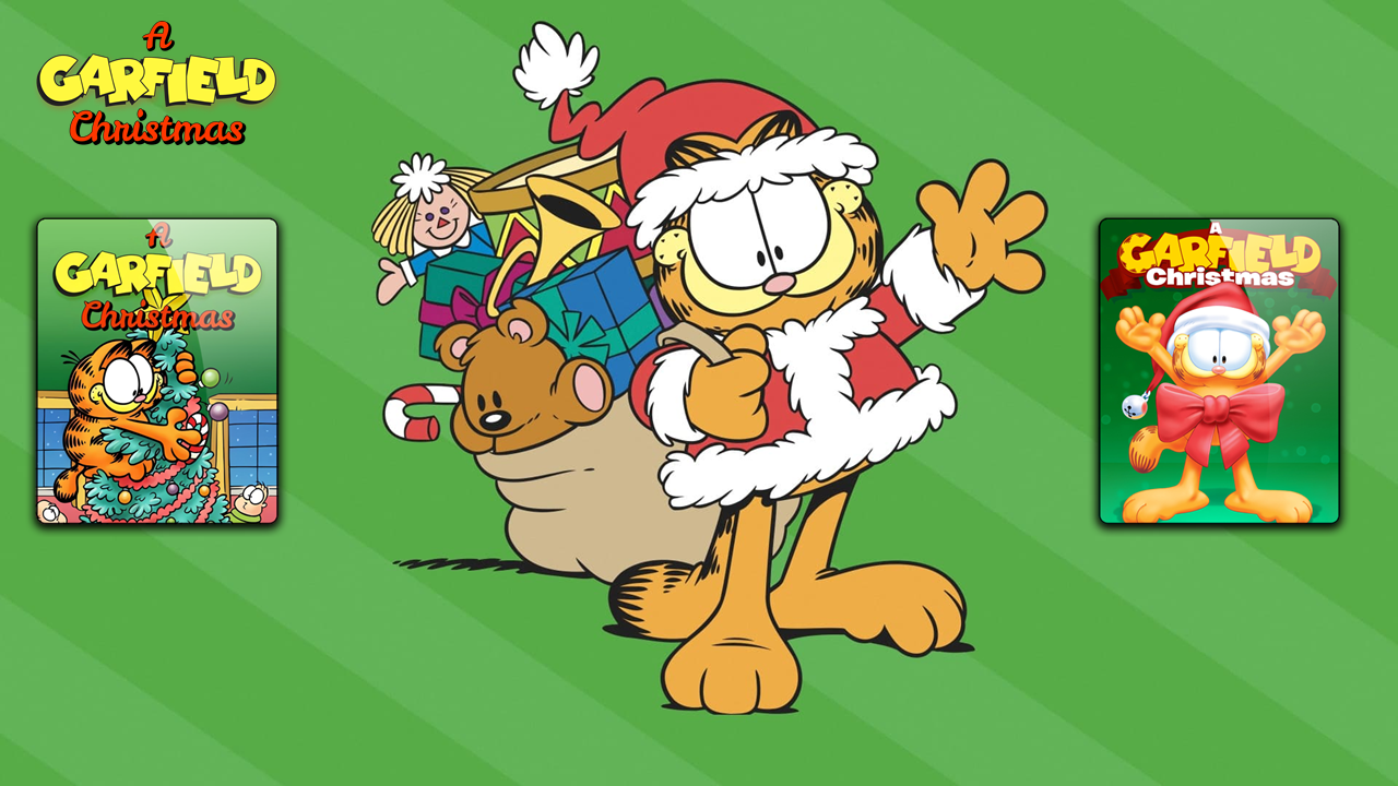 A Garfield Christmas Box Style