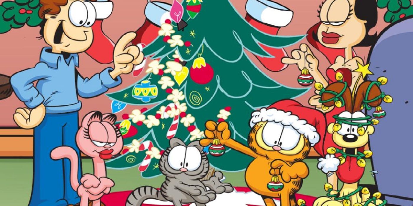CBR fascinating aspect of the Garfield comic strip over the year is how Christmas is so wonderful that even Garfield gets sentimental at Christmastime