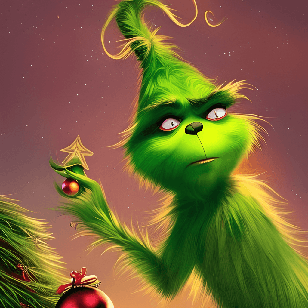 The Grinch's Christmas Digital Art · Creative Fabrica
