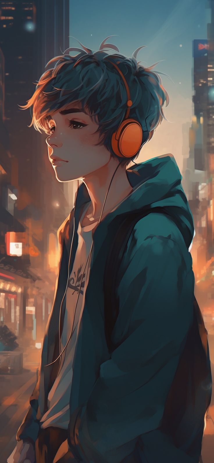 Cute Anime Boy Art Wallpaper