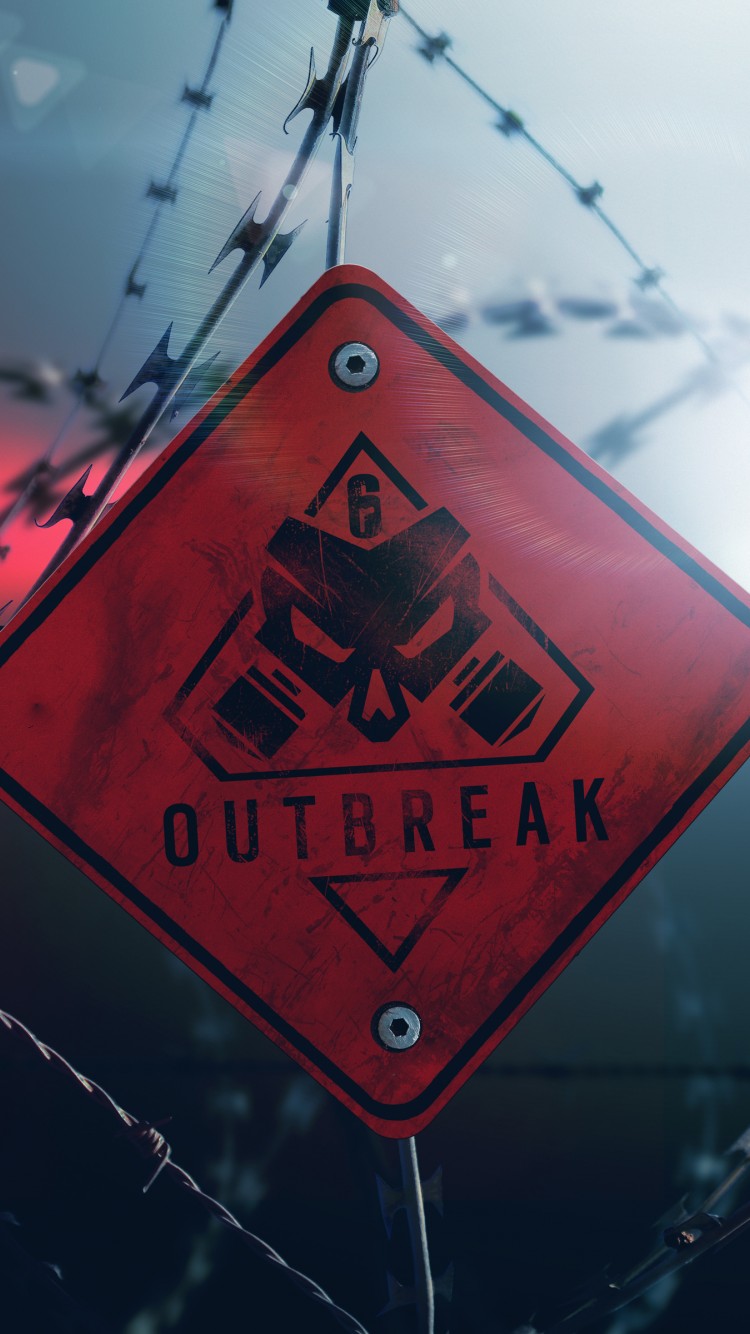 Download Rainbow Six Siege Outbreak 4K Wallpaper for Desktop and Mobiles iPhone 6 / 6S