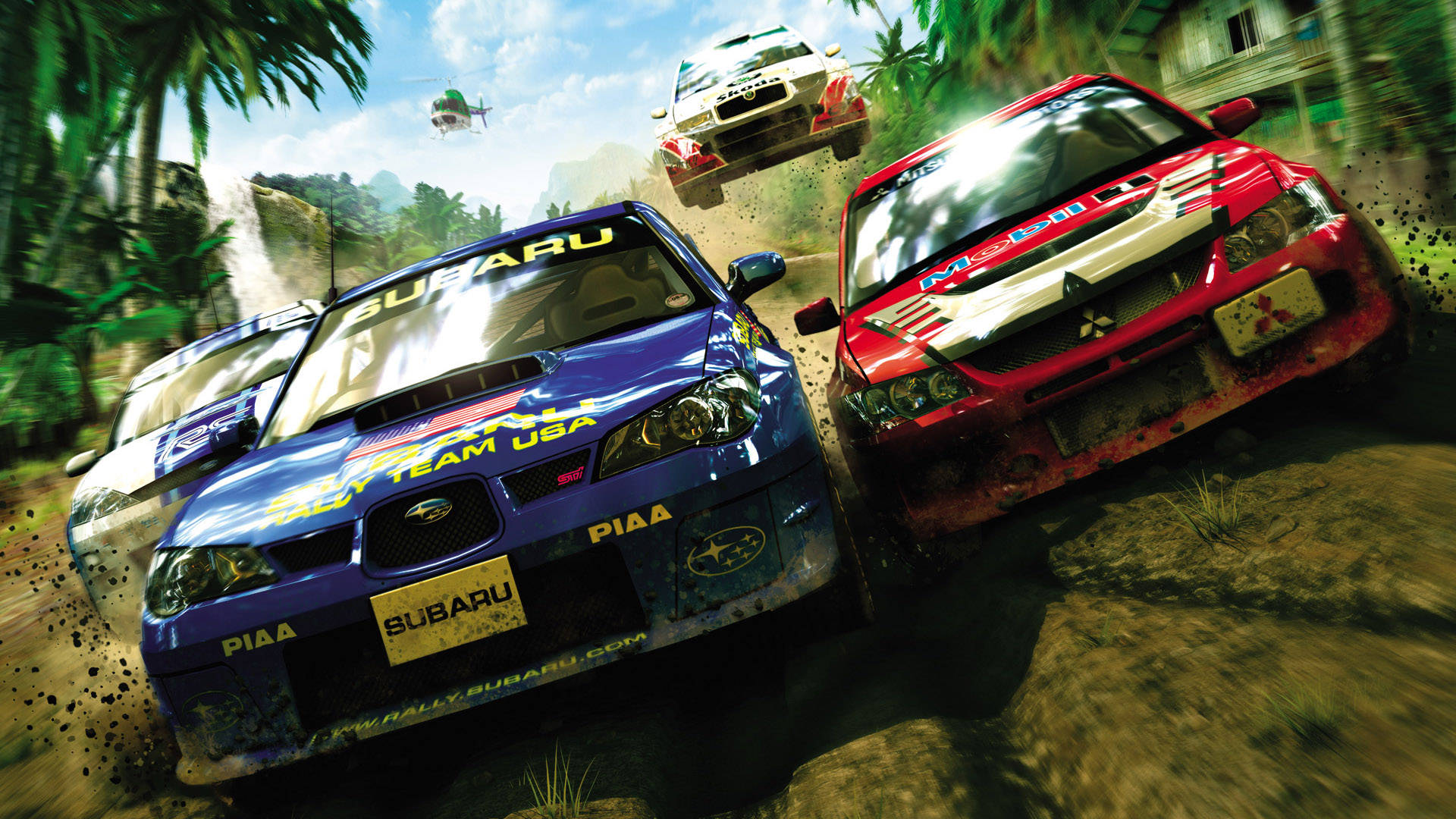 Download Dirt Rally Subaru And Mitsubishi Wallpaper