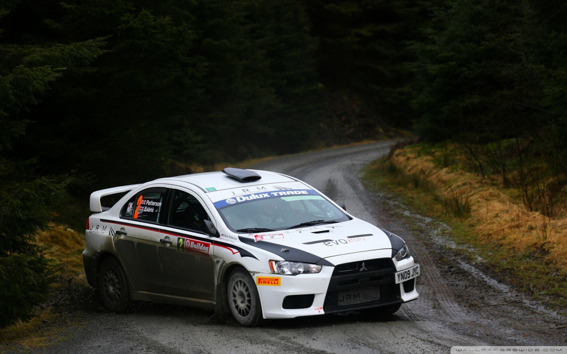 Mitsubishi Rally Ultra HD Desktop Background Wallpaper for: Widescreen & UltraWide Desktop & Laptop