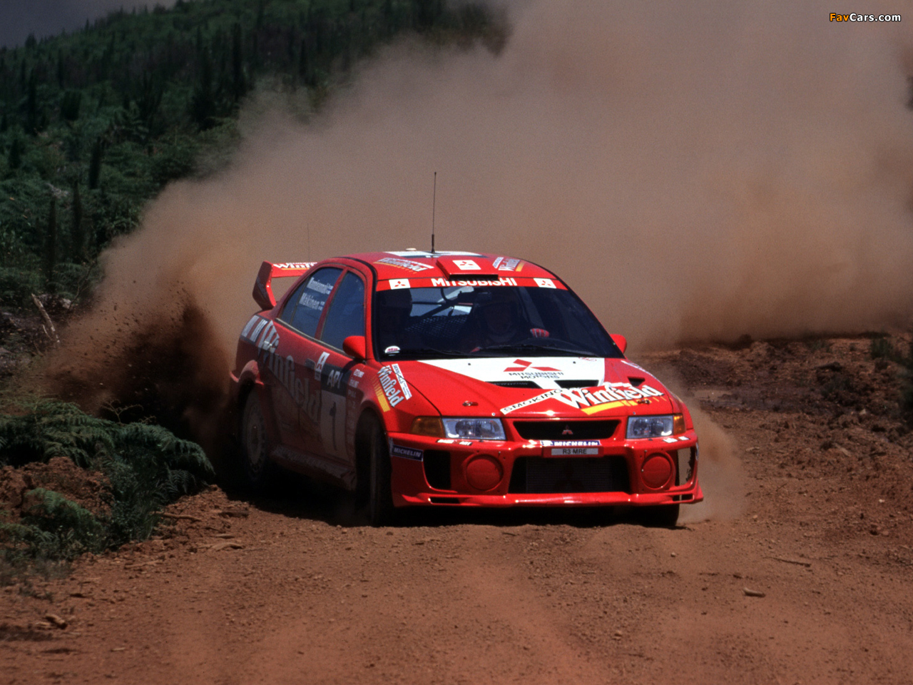 image of Mitsubishi Lancer Evolution V Gr.A WRC 1998 (1280x960)