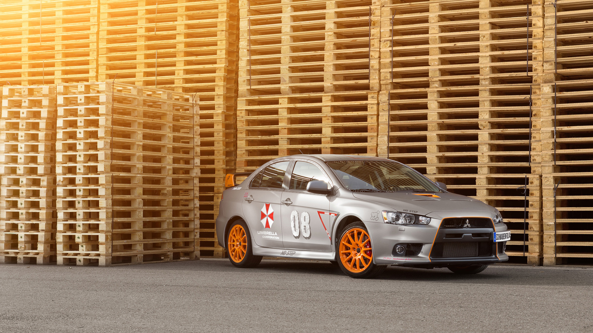 Schwabenfolia Mitsubishi Lancer Evolution Stealth Fighter Wallpaper Car Wallpaper