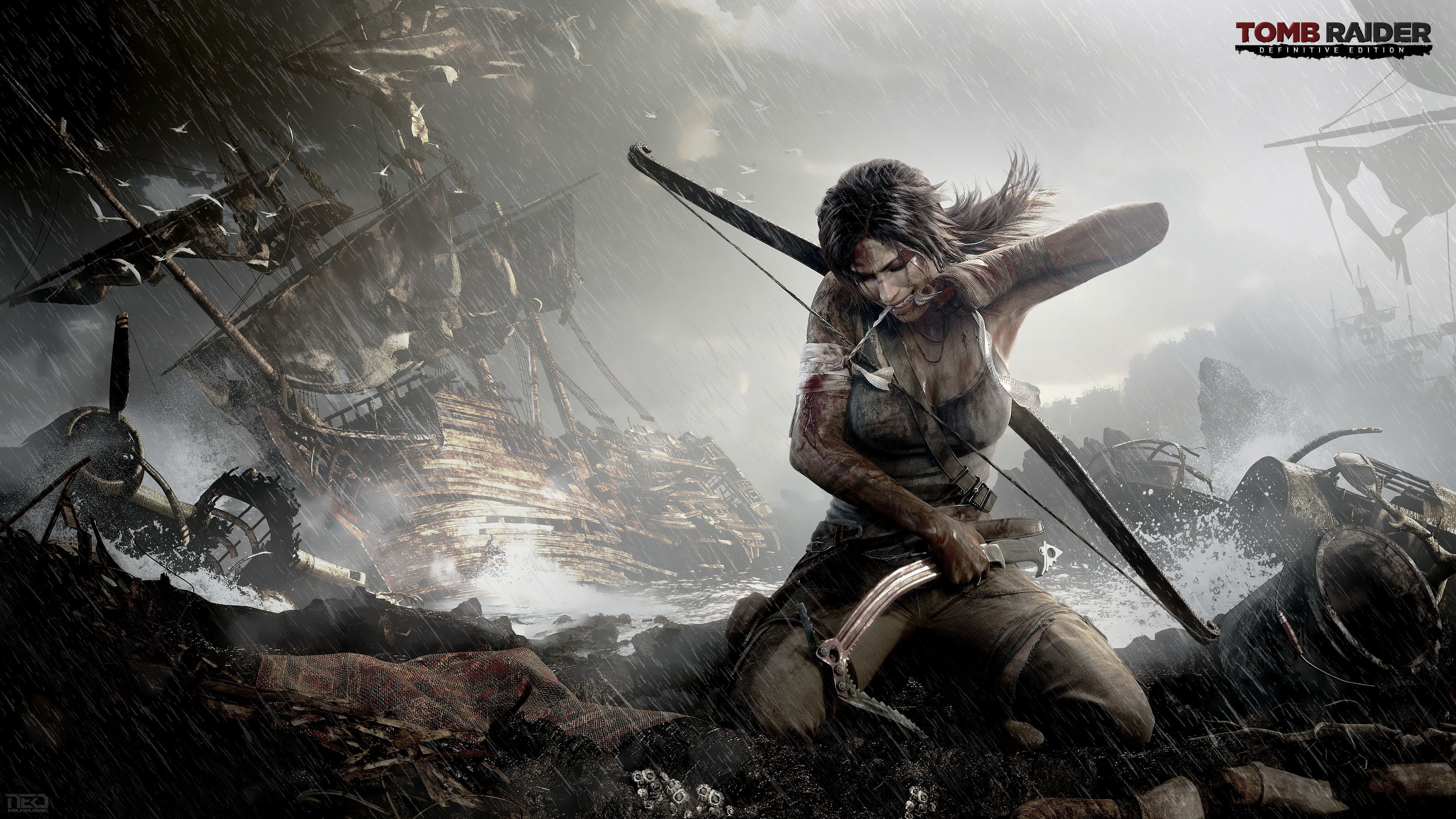 Tomb Raider Definitive Edition Game 4K Wallpaper