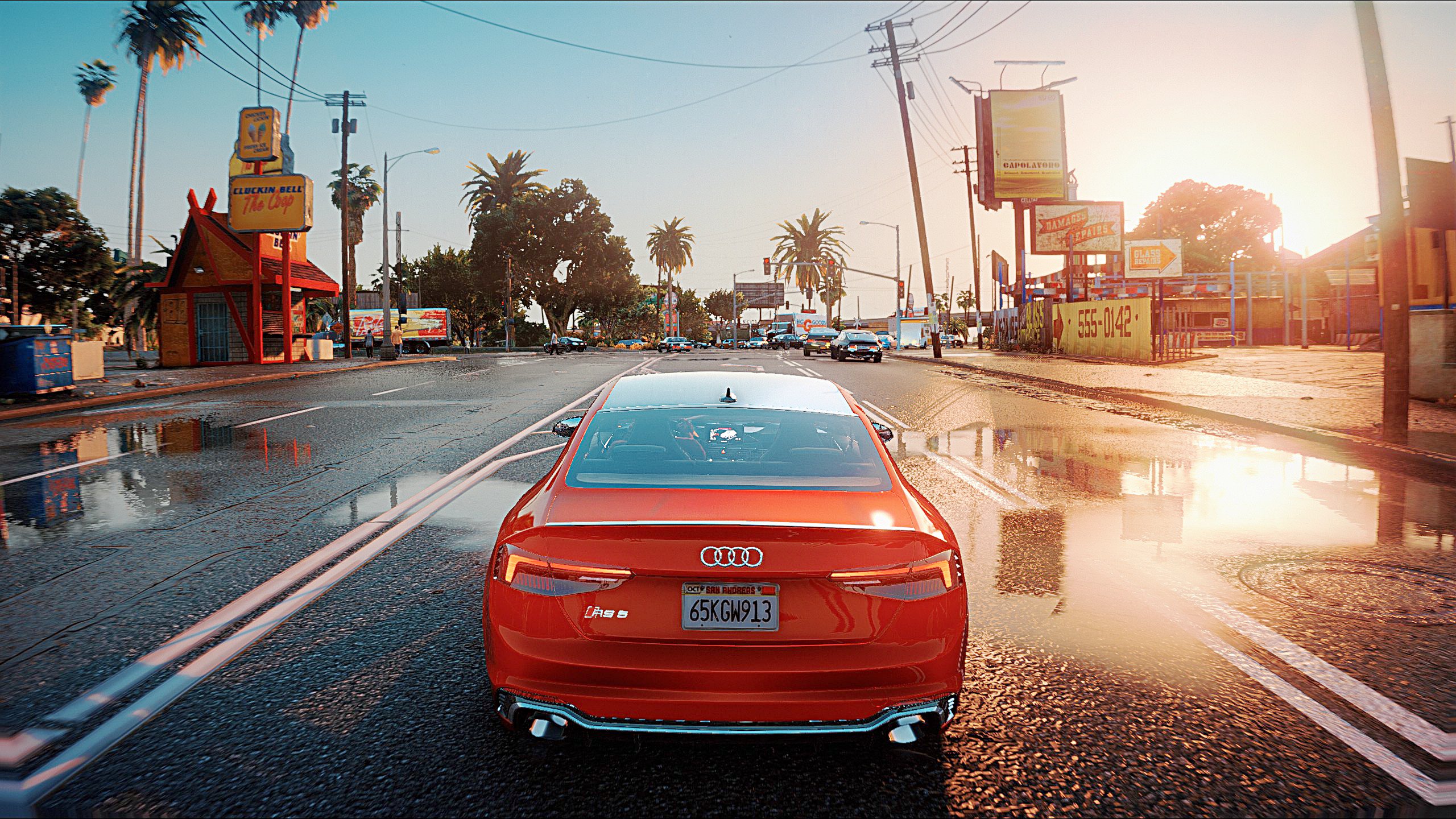 DubstepZz 6 Real Life Graphics! NEW 2020 Gameplay Max Settings RTX 2080 Ti [GTA 5 PC Mod]