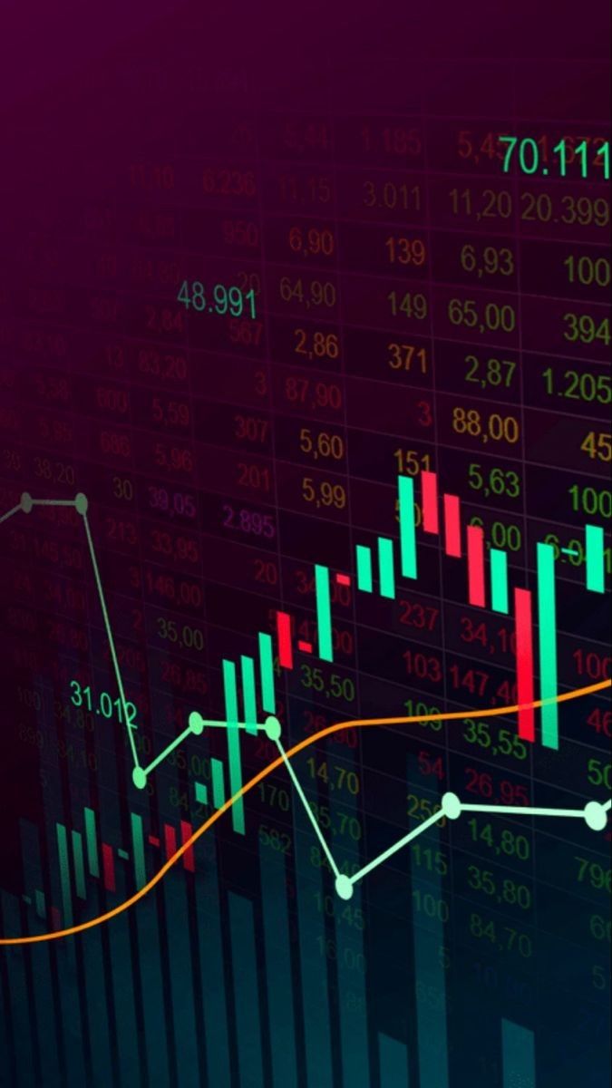 Investment and trading decisions guided by a dynamic stock market graph  Vertical Mobile Wallpaper AI Generated 30468106 Stock Photo at Vecteezy