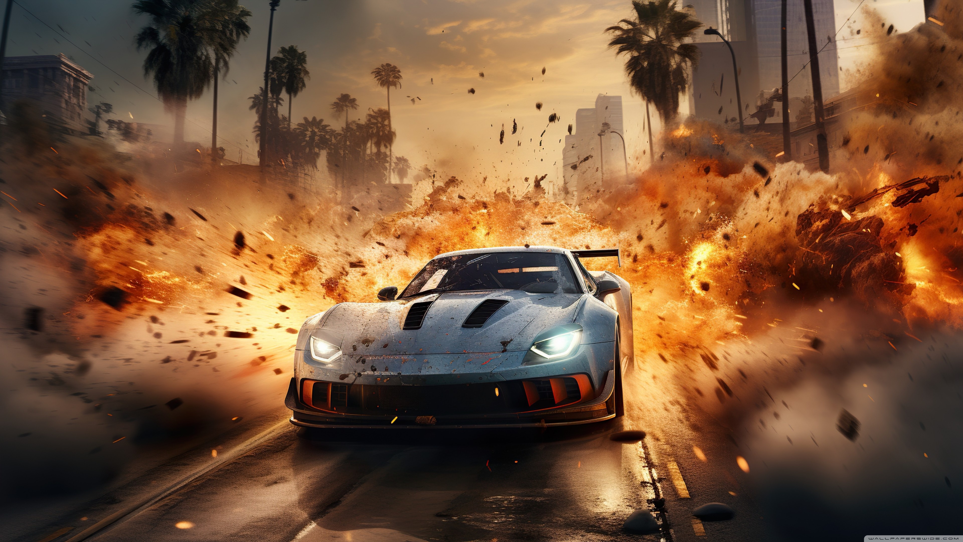 GTA VI Video Game Ultra HD Desktop Background Wallpaper for: Widescreen & UltraWide Desktop & Laptop, Multi Display, Dual & Triple Monitor, Tablet