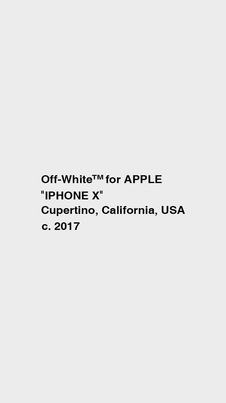 Download Off White Wallpaper