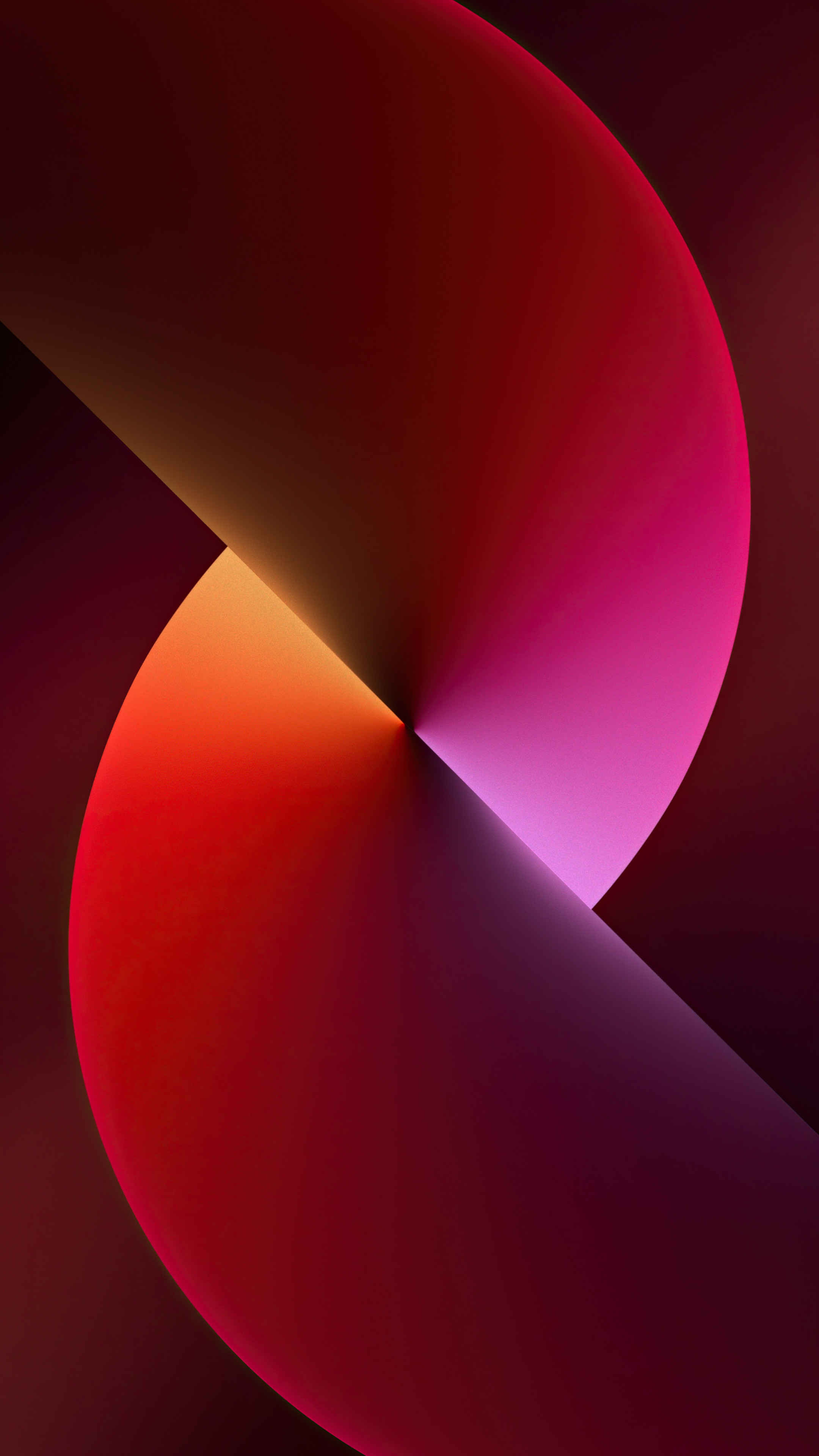 Wallpaper iPhone 13, twist, abstract, iOS 15, Apple September 2021 Event, 5K, OS