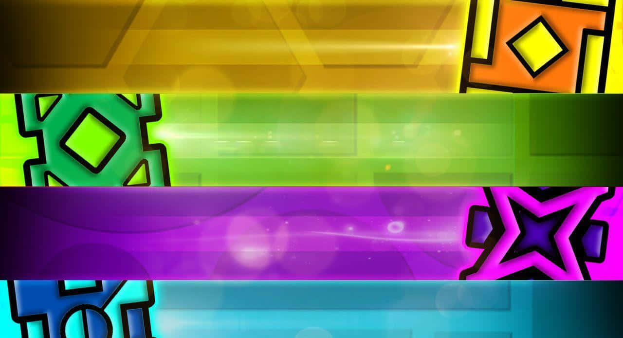 Geometry Dash Background. Wallpaper