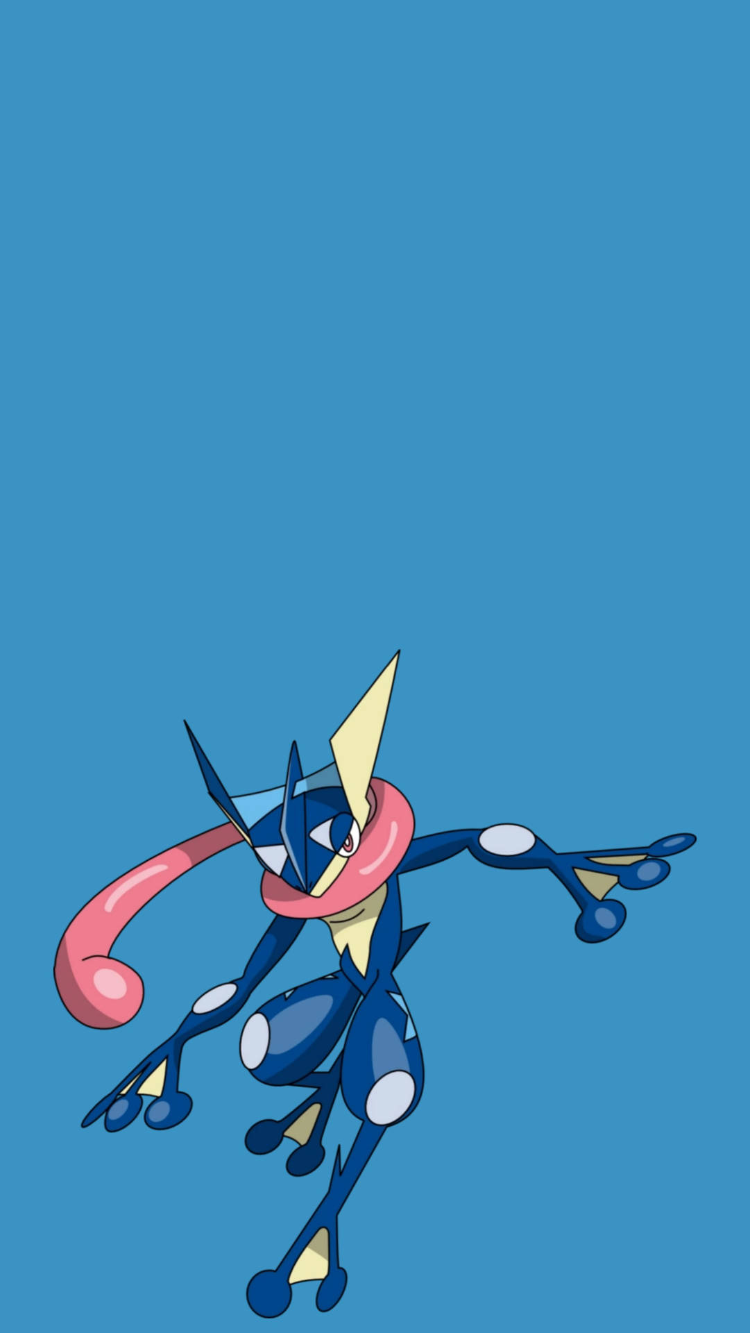 Download A Mysterious and Powerful Ninja, Greninja Wallpaper