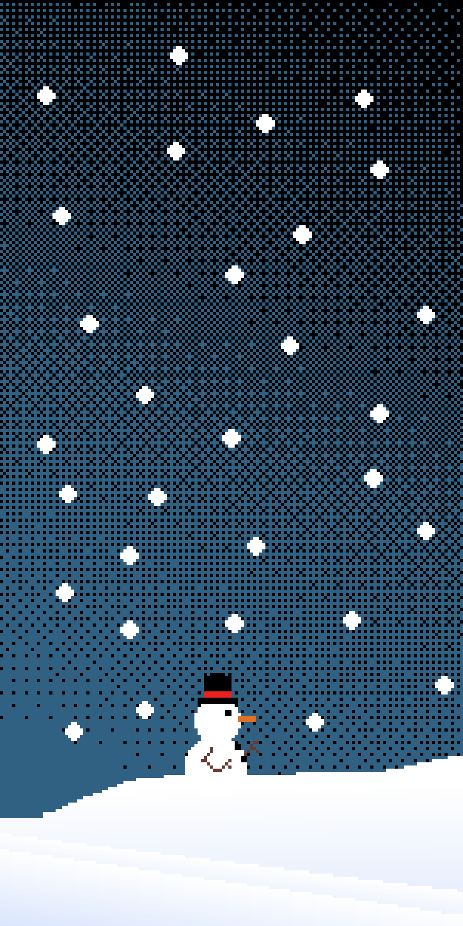 I Tried Making A Christmas Themed Phone Wallpaper