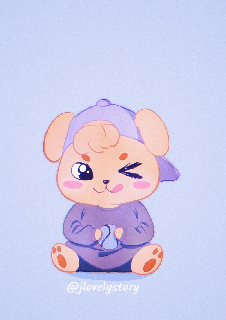 SKZoo PuppyM Wallpaper. Lovely