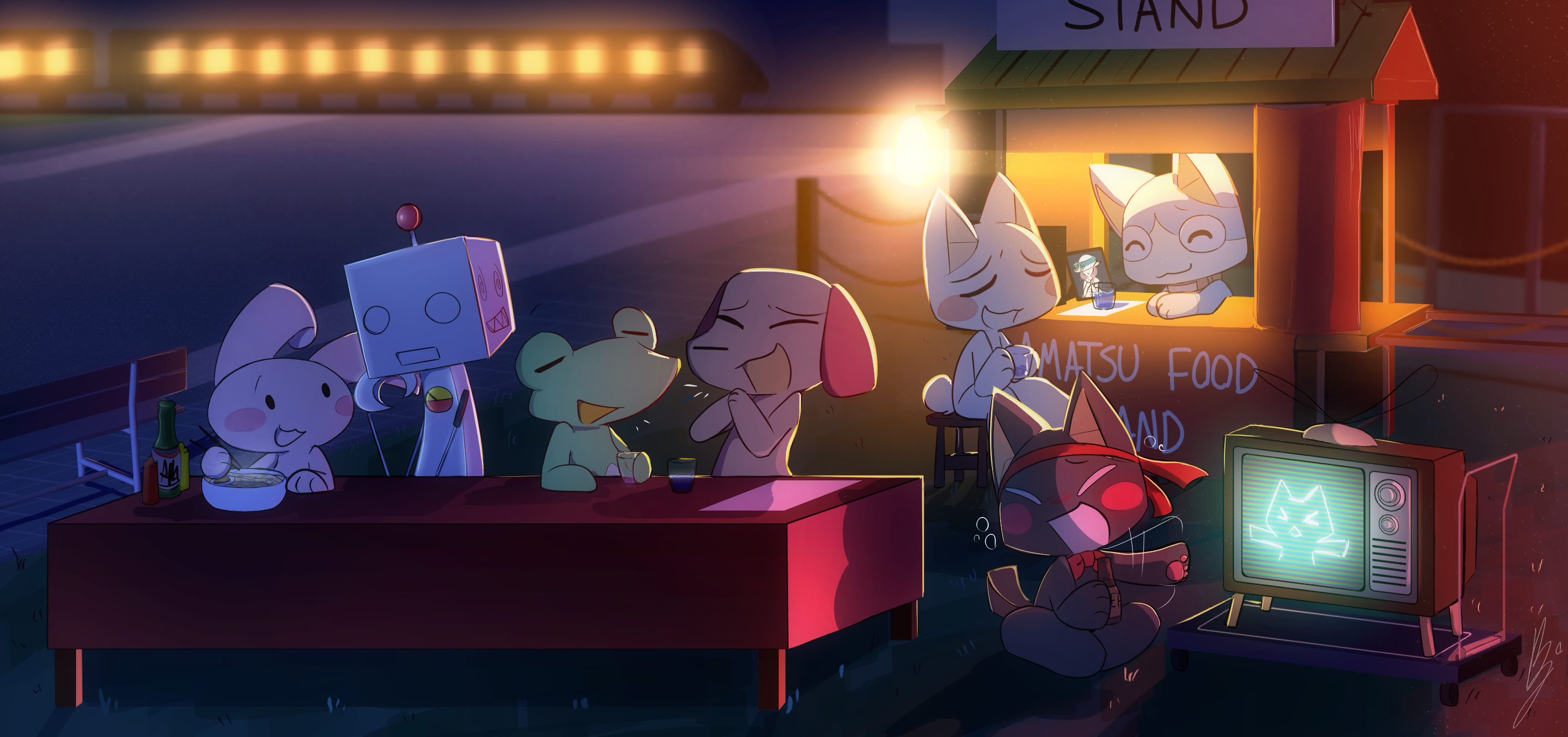 Happy 24th anniversary, Doko Demo Issyo!!! by WolfaRoon on Newgrounds