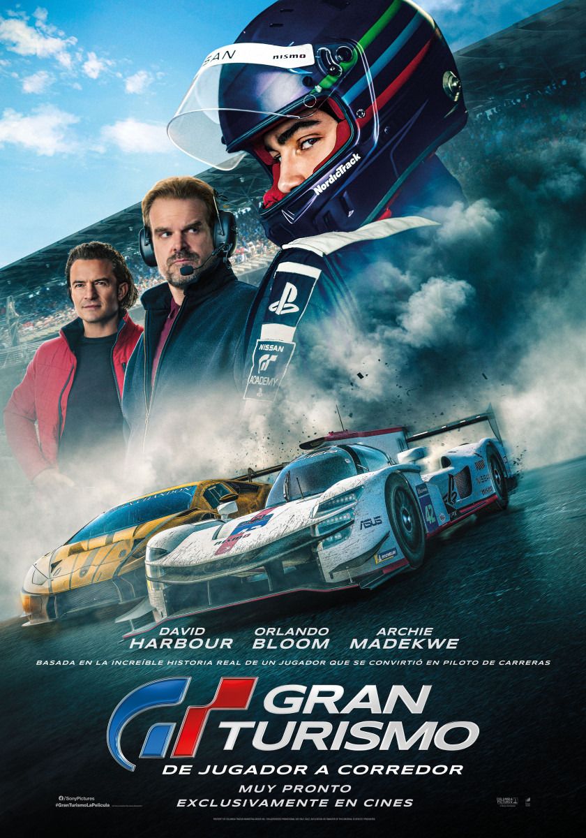 Gran Turismo Movie Glossy Print Room Art Poster Film Wall Home Deco Size 27X40. Action movies, Romance movies, Full movies