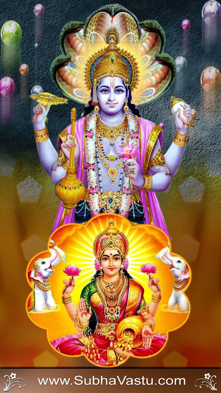 Subhavastu: Vishnu: Maha Vishnu Mobile Wallpaper_409