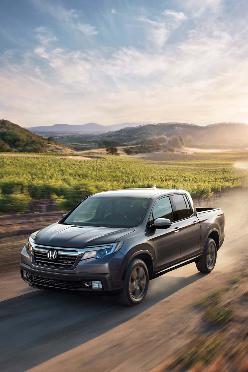 Download 2022 Honda Ridgeline on the Road Wallpaper