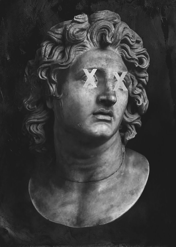 Alexander The Great II Art Print by Mountain View Co. Modern graphic art, Aesthetic art, Surreal art