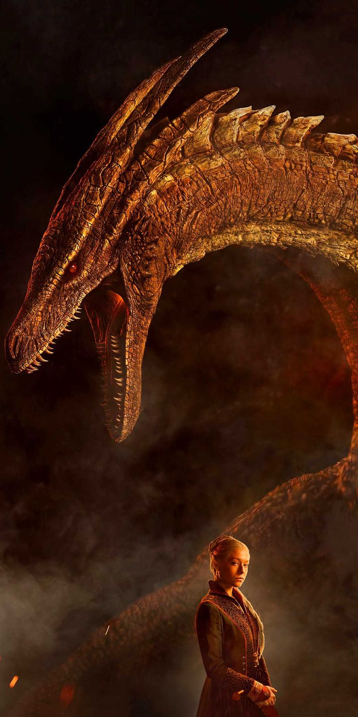 House of the Dragon Wallpaper. House of dragons, Queens wallpaper, Dragon wallpaper iphone