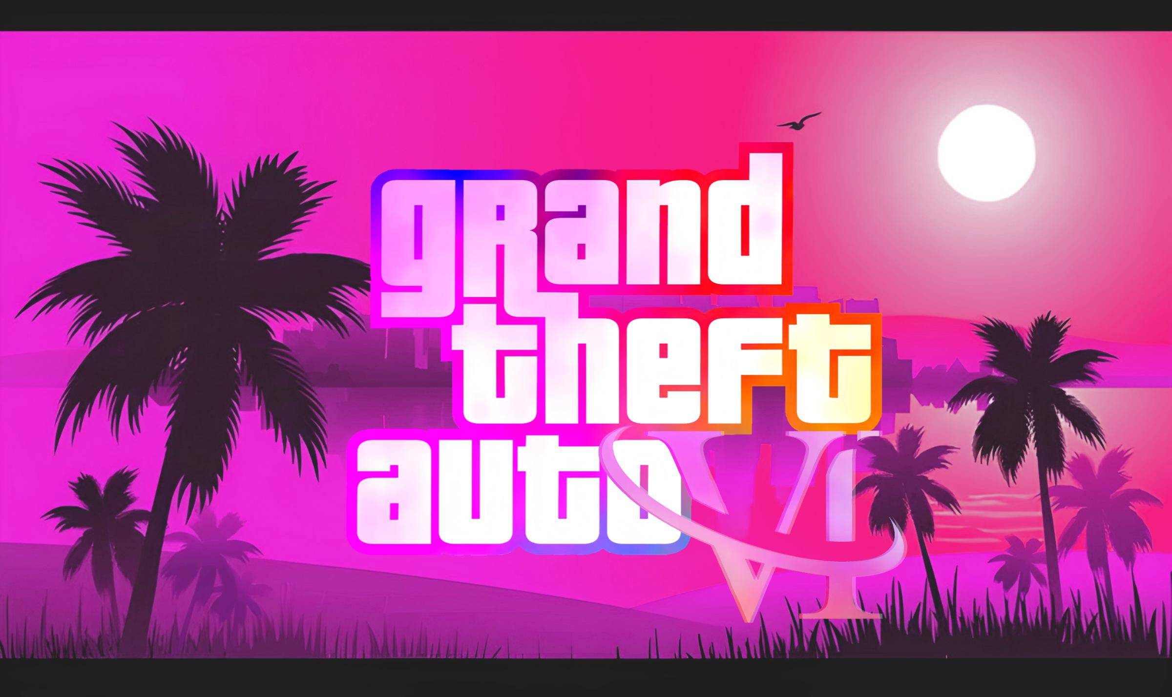GTA 6 Logo. Concept