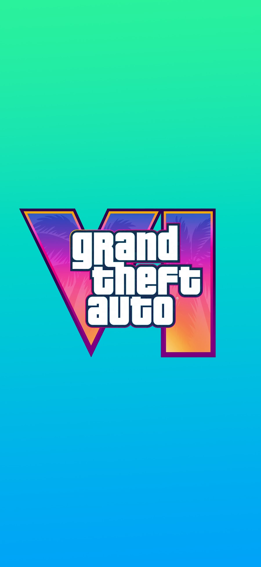 GTA 6 LOGO WALLPAPER