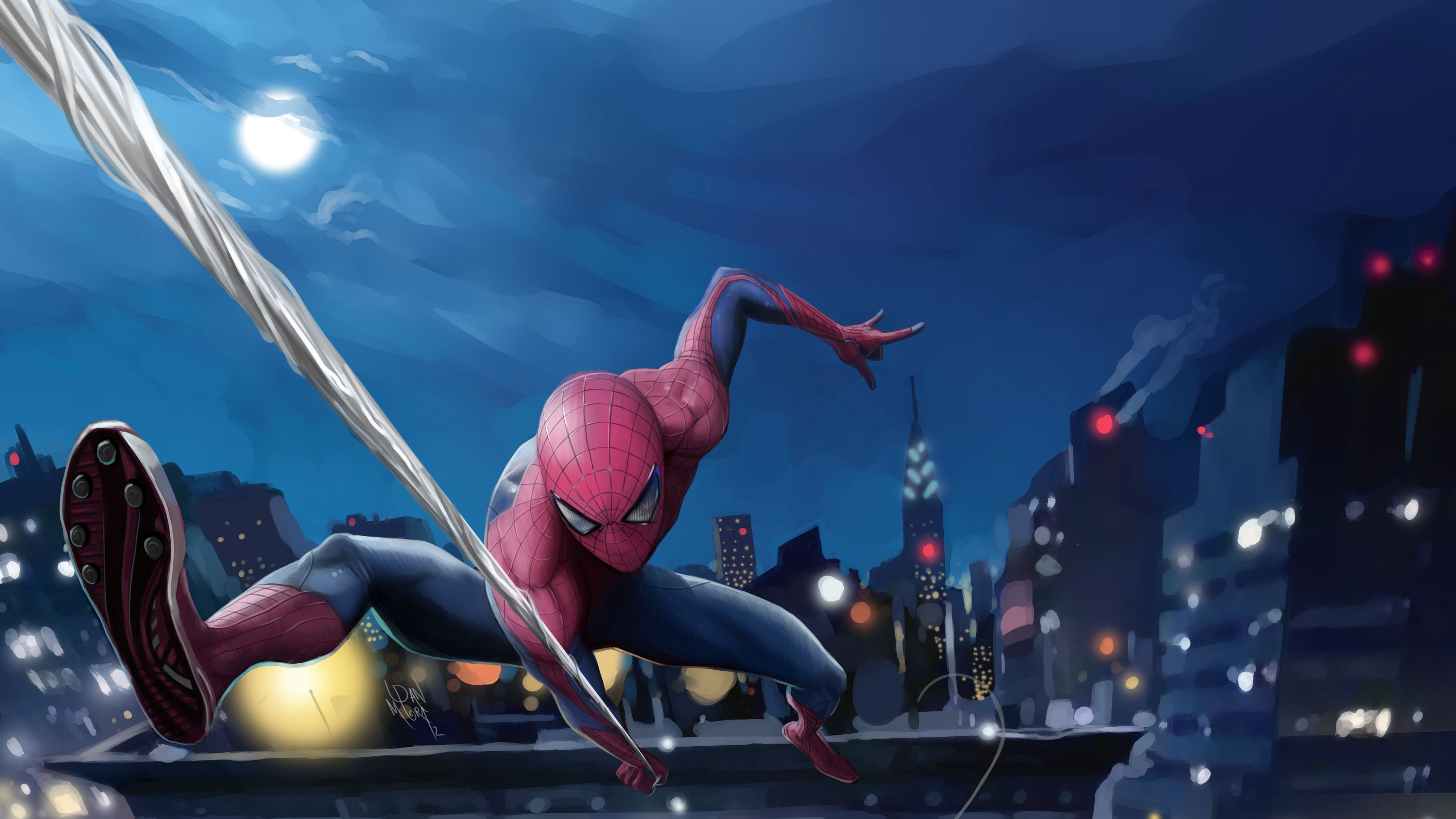 Spiderman 4k Digital Art, HD Superheroes, 4k Wallpaper, Image, Background, Photo and Picture