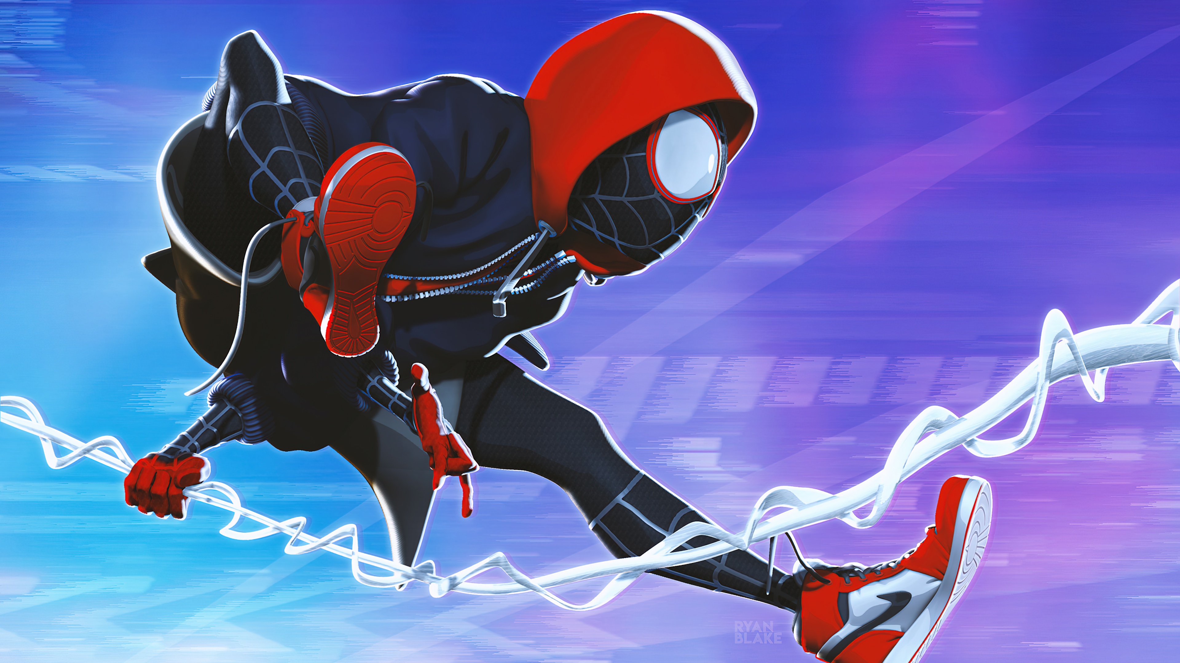 Miles Morales Wallpaper 4K, Spider Man: Into The Spider Verse