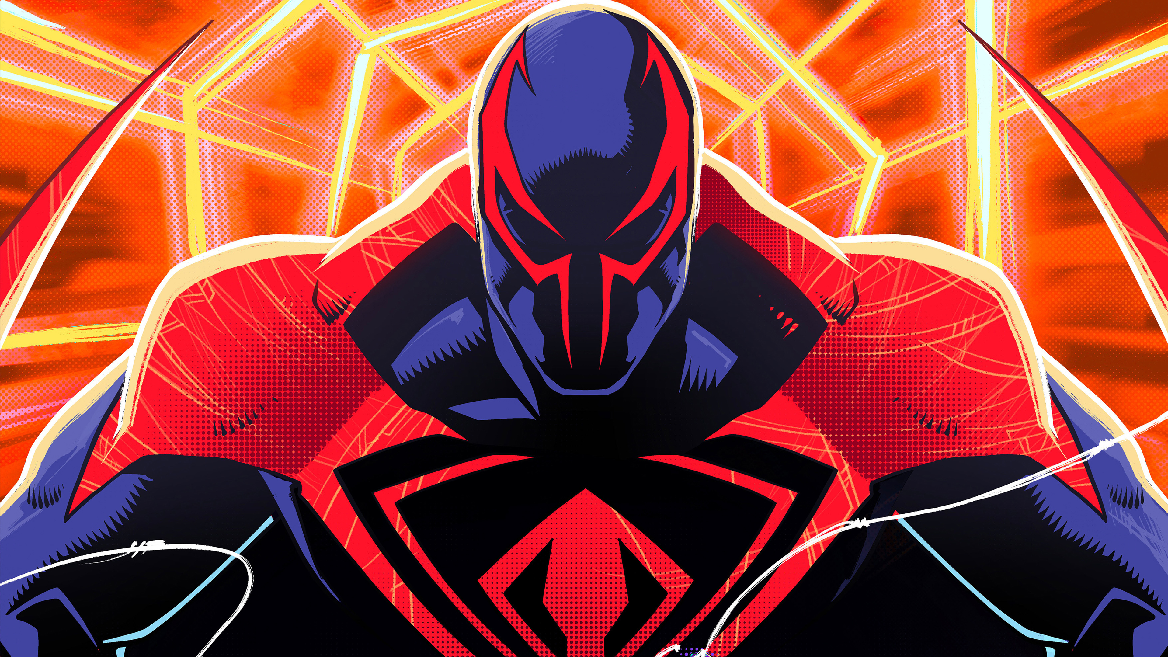 Spiderman 2099 4k Digital Art, HD Superheroes, 4k Wallpaper, Image, Background, Photo and Picture