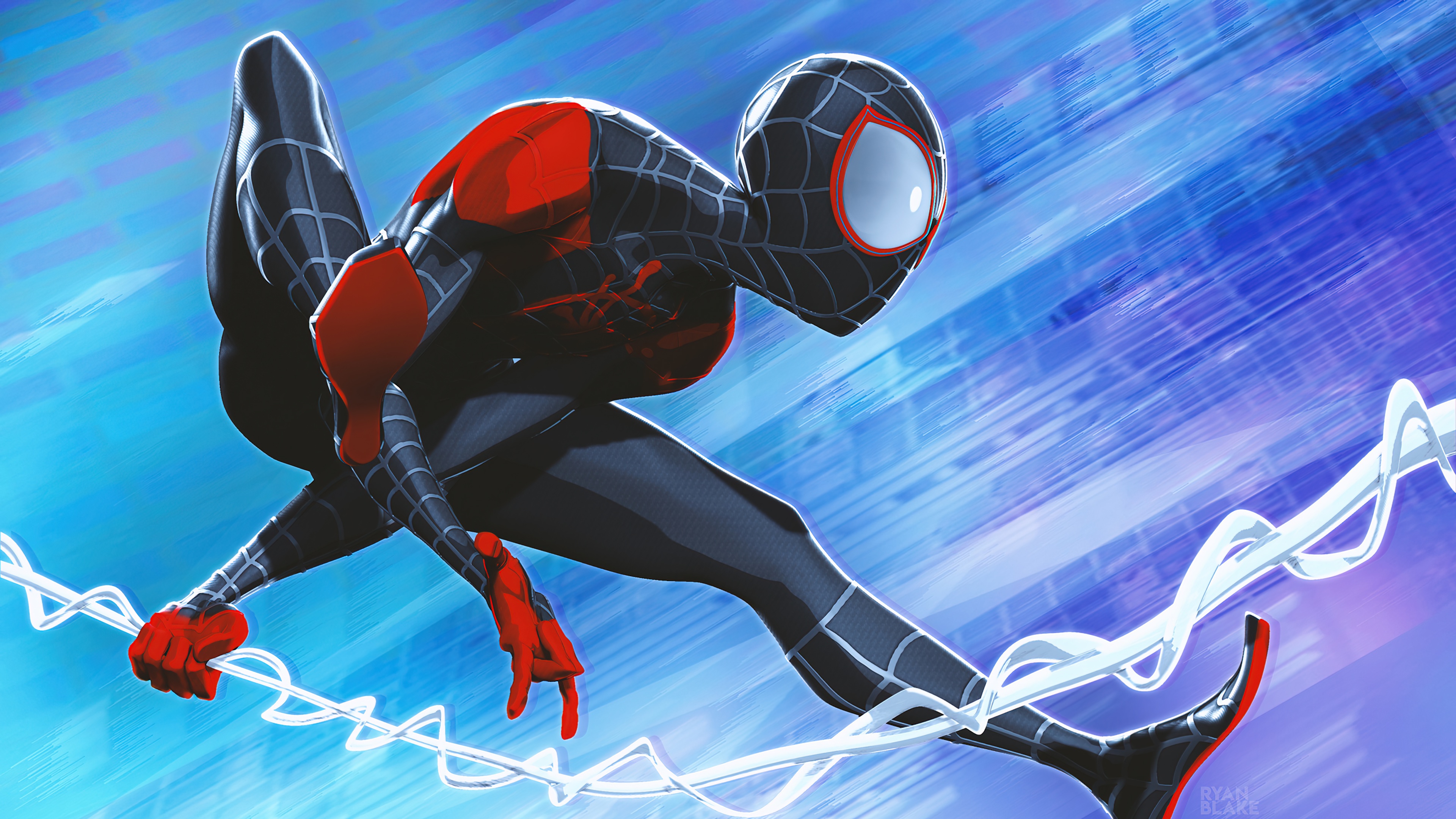 Miles Morales Wallpaper 4K, Spider Man: Into The Spider Verse