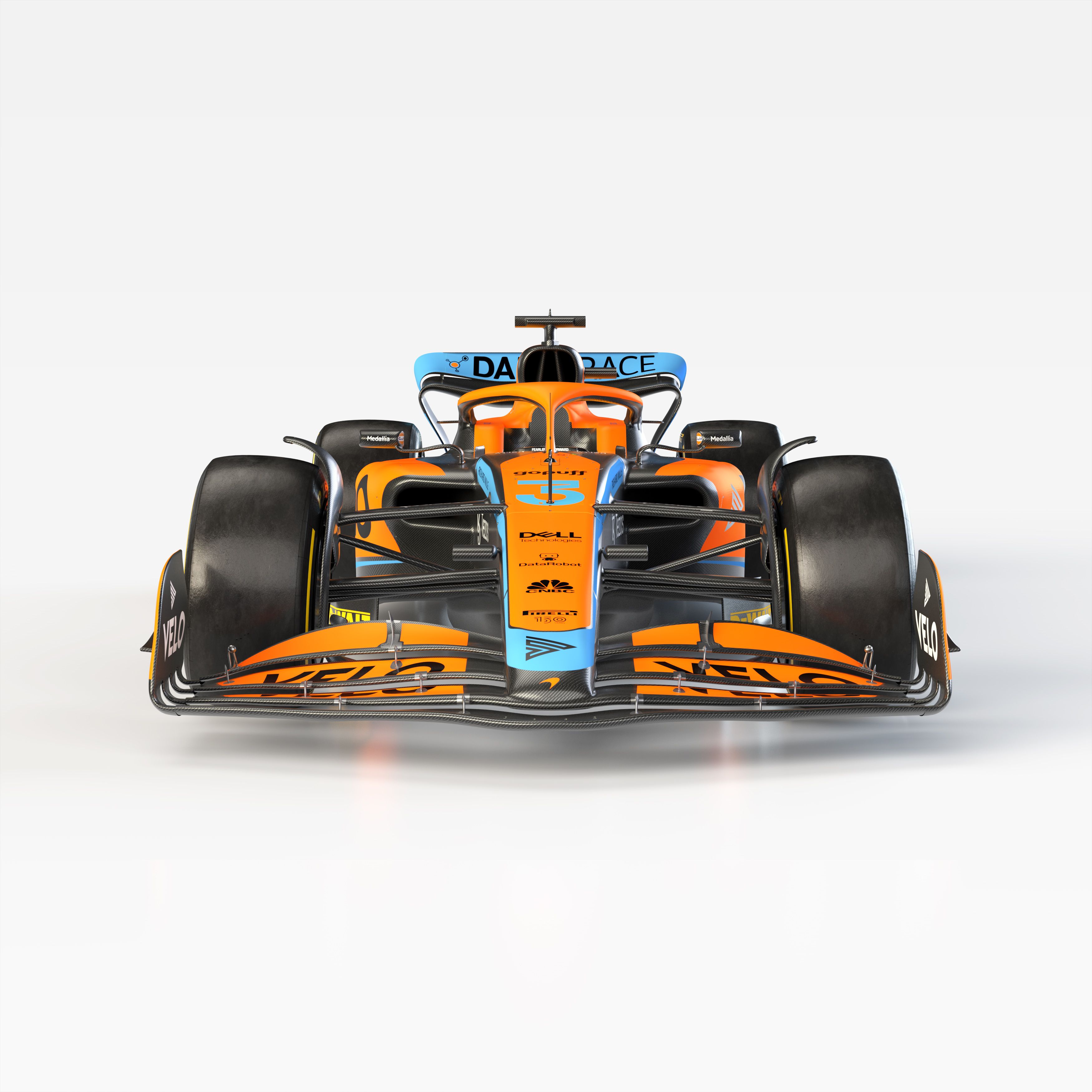 image of MCL36 for 2022 F1 Season