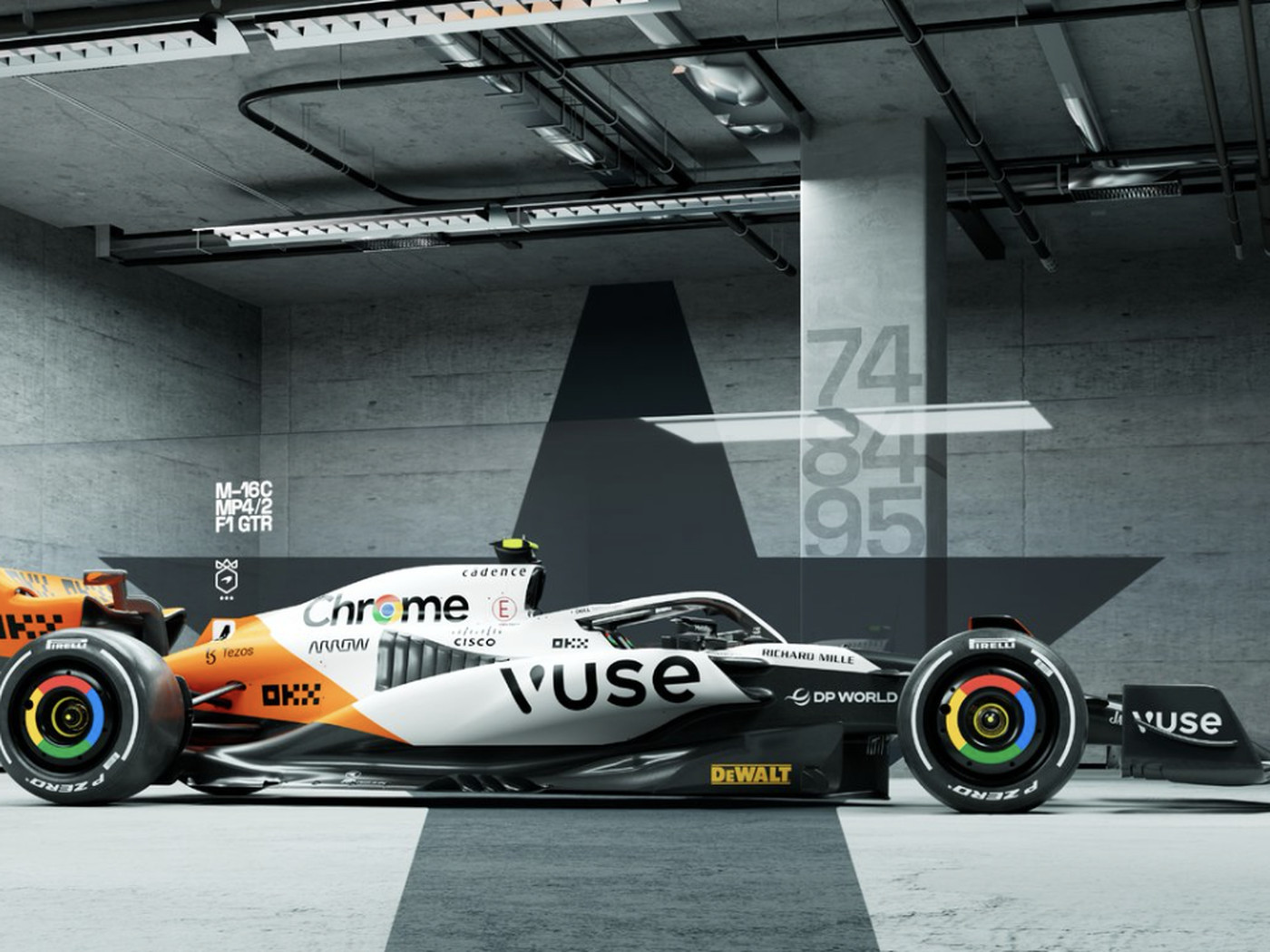 McLaren F1 unveils a 'Triple Crown