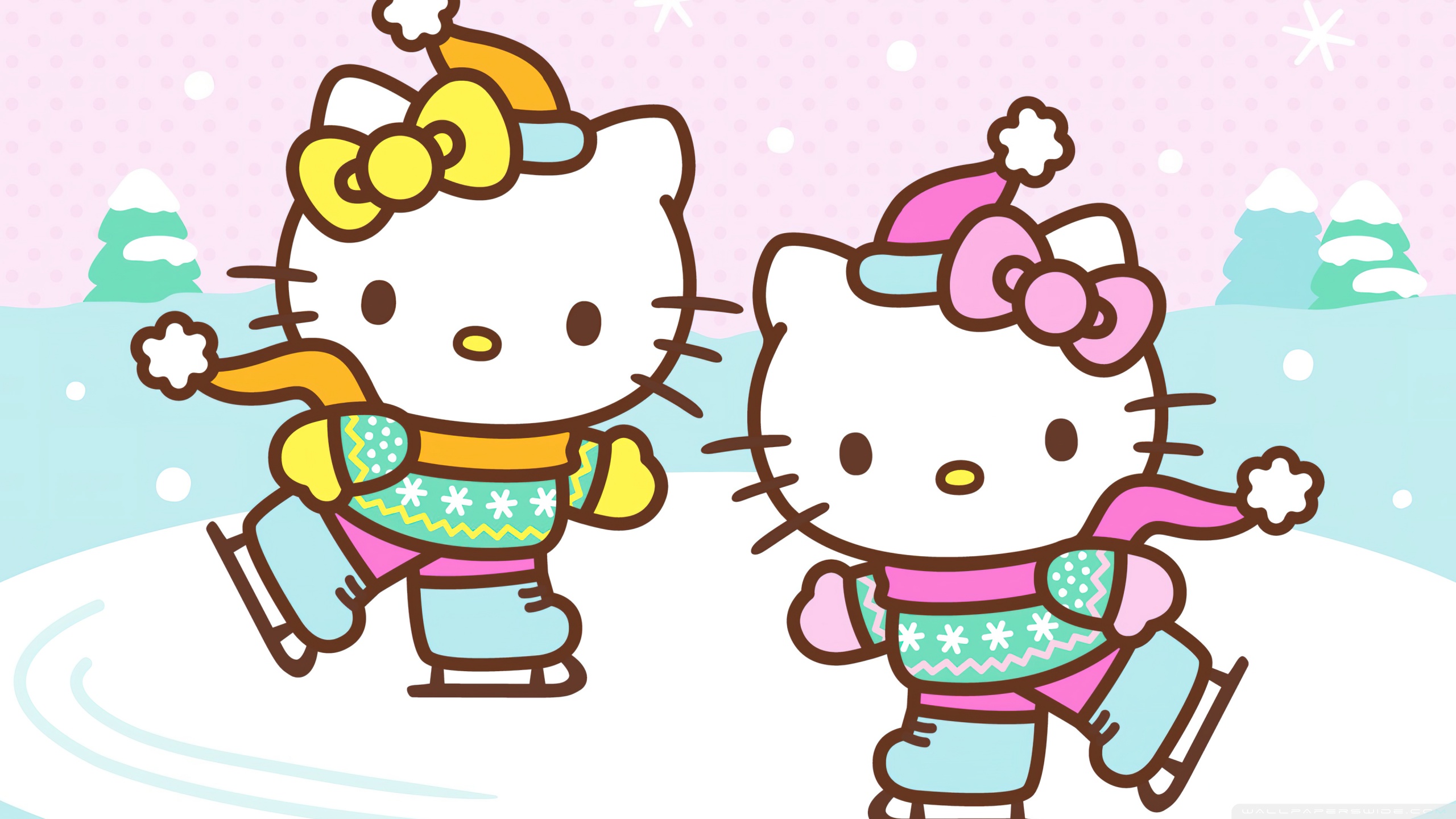 Kawaii Winter Ultra HD Desktop Background Wallpaper for 4K UHD TV, Widescreen & UltraWide Desktop & Laptop, Tablet