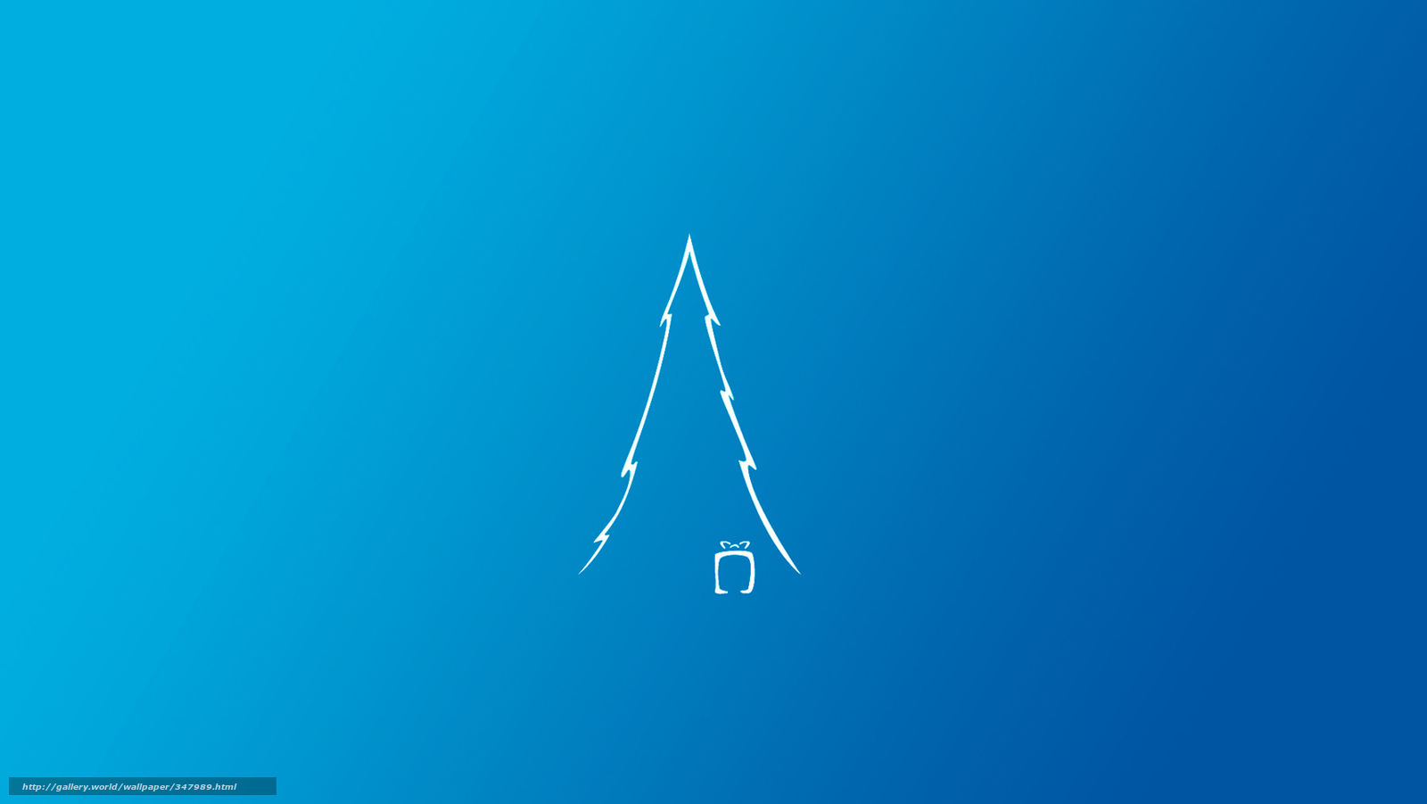 Download wallpaper New Year, Christmas, Tree, minimalism free desktop wallpaper in the resolution 1920x1081