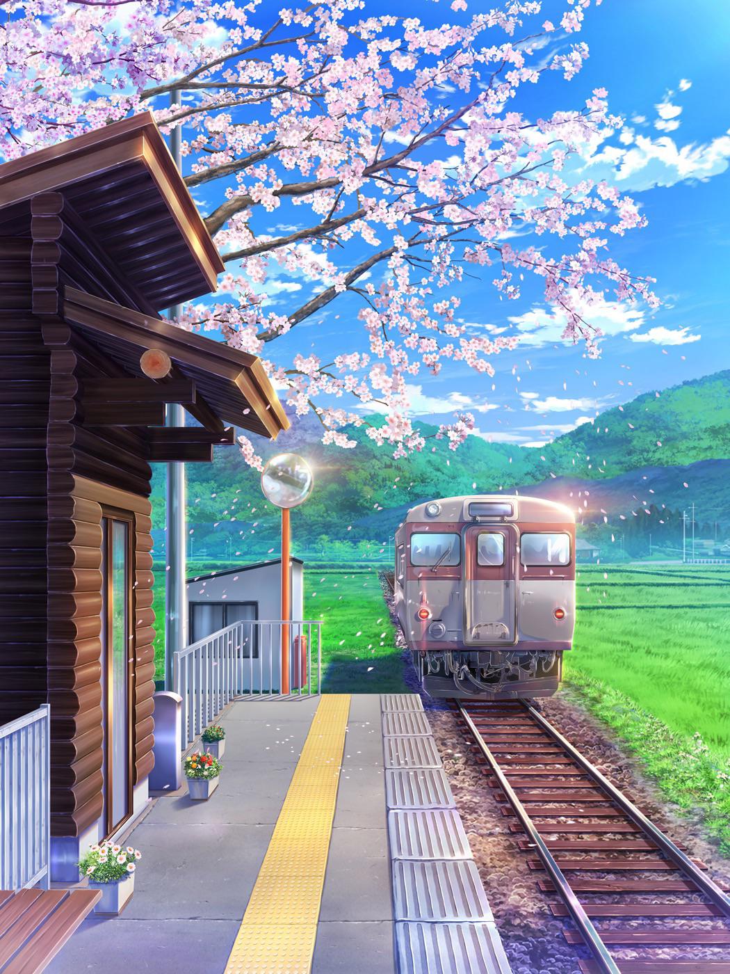 A Japanese countryside