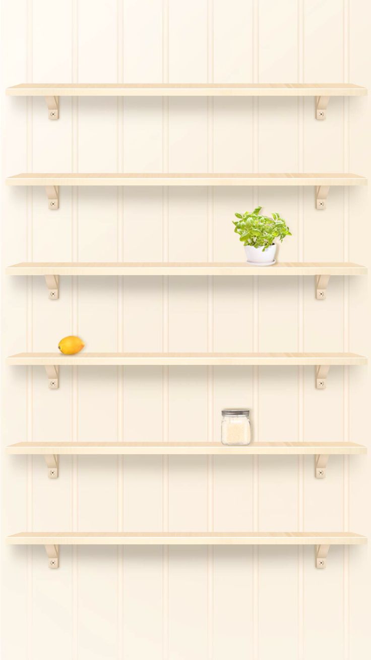 iPhone 6 plus home wallpaper shelf