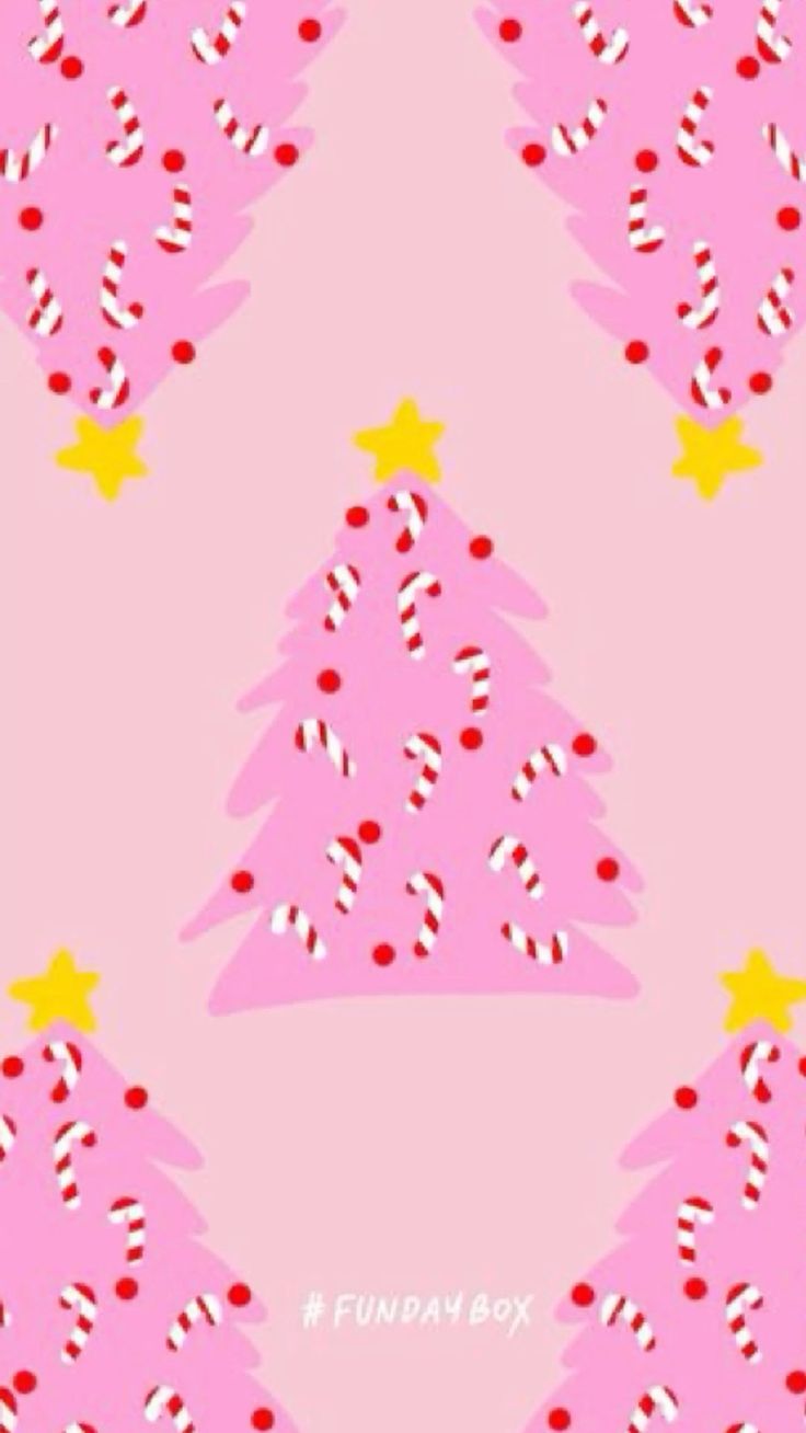 Preppy Christmas wallpaper