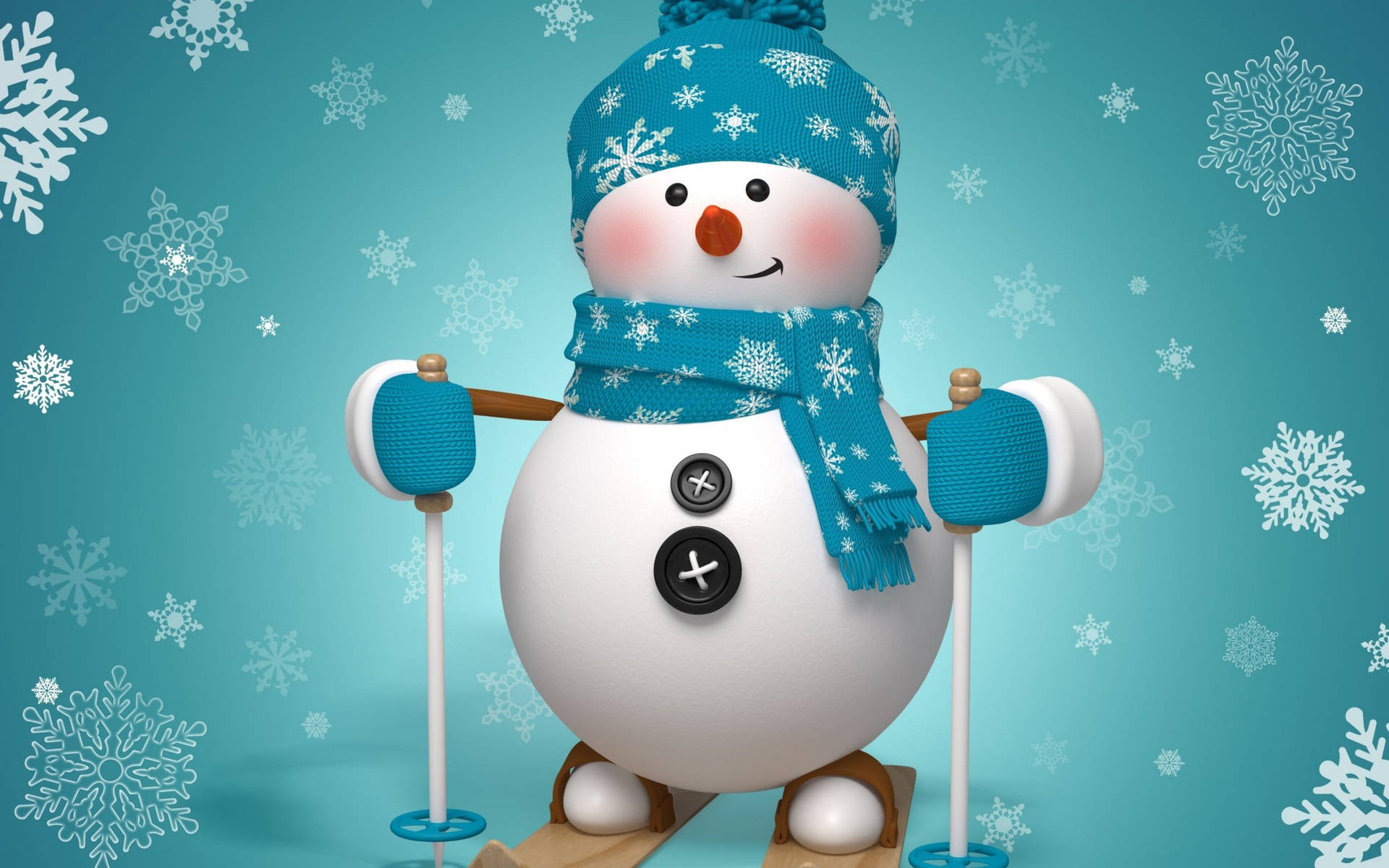 Snowman Wallpaper