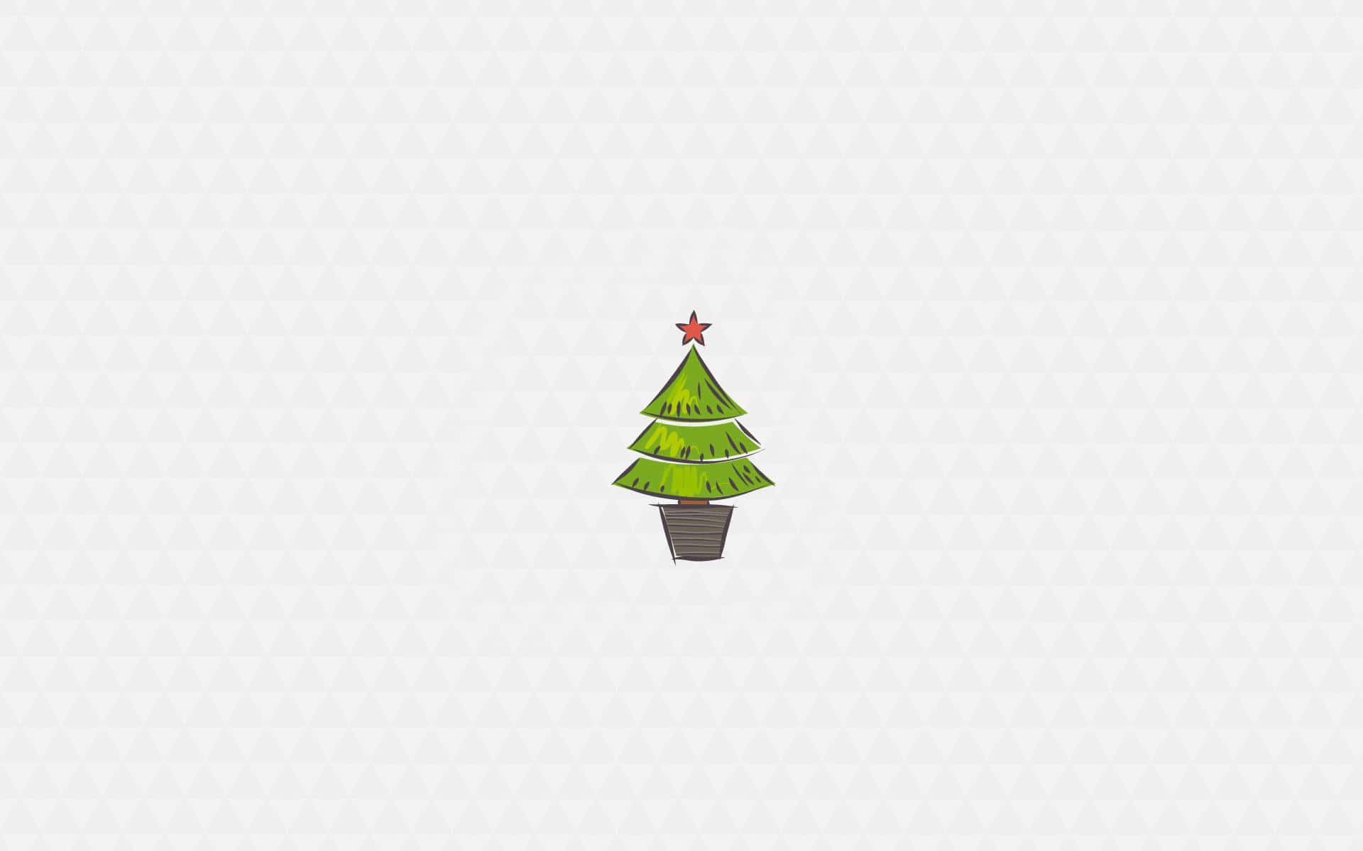 Download December Desktop with a Minimalist Christmas Theme Wallpaper
