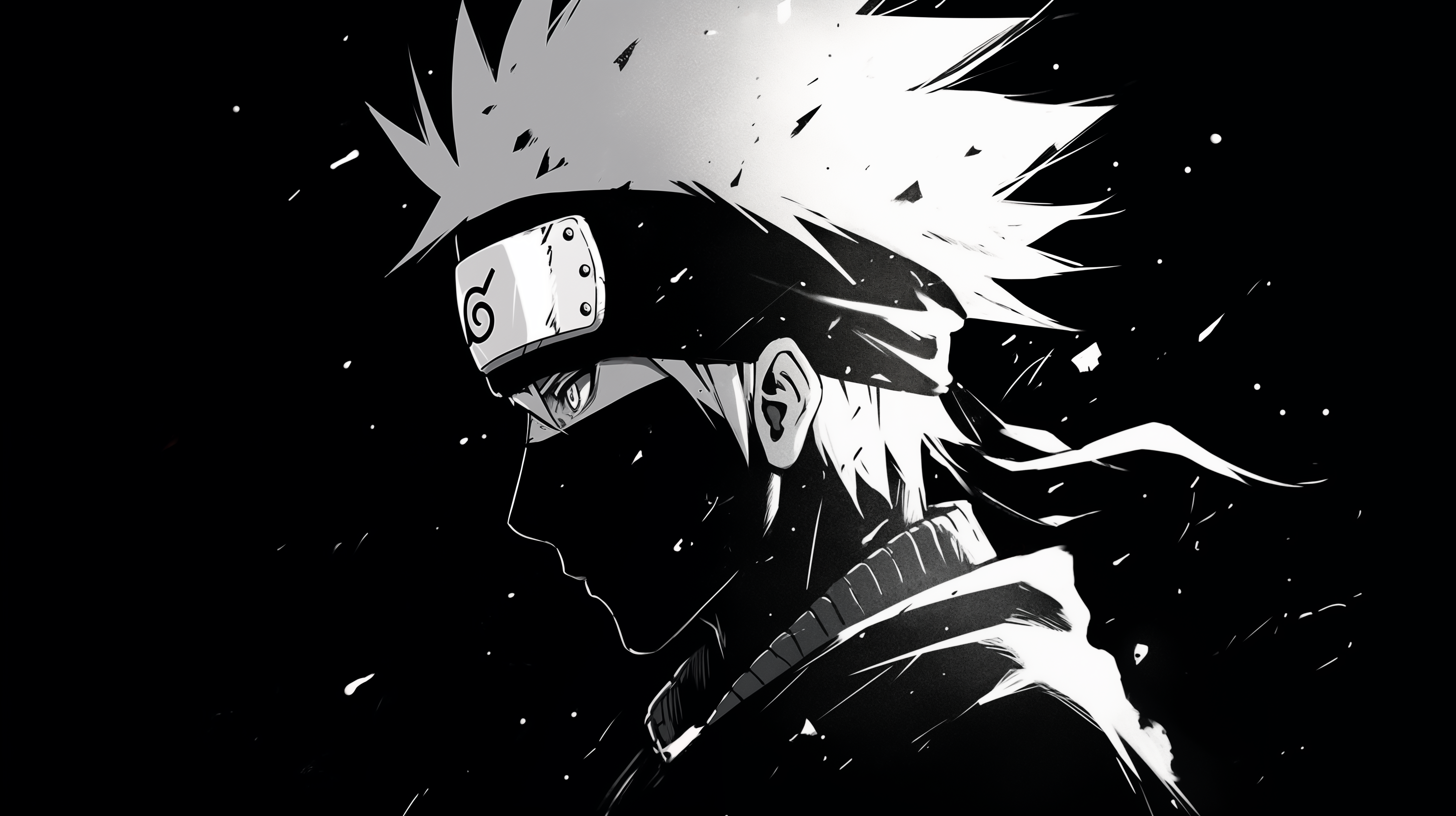 Kakashi Hatake Dark Anime Ultra HD Wallpaper