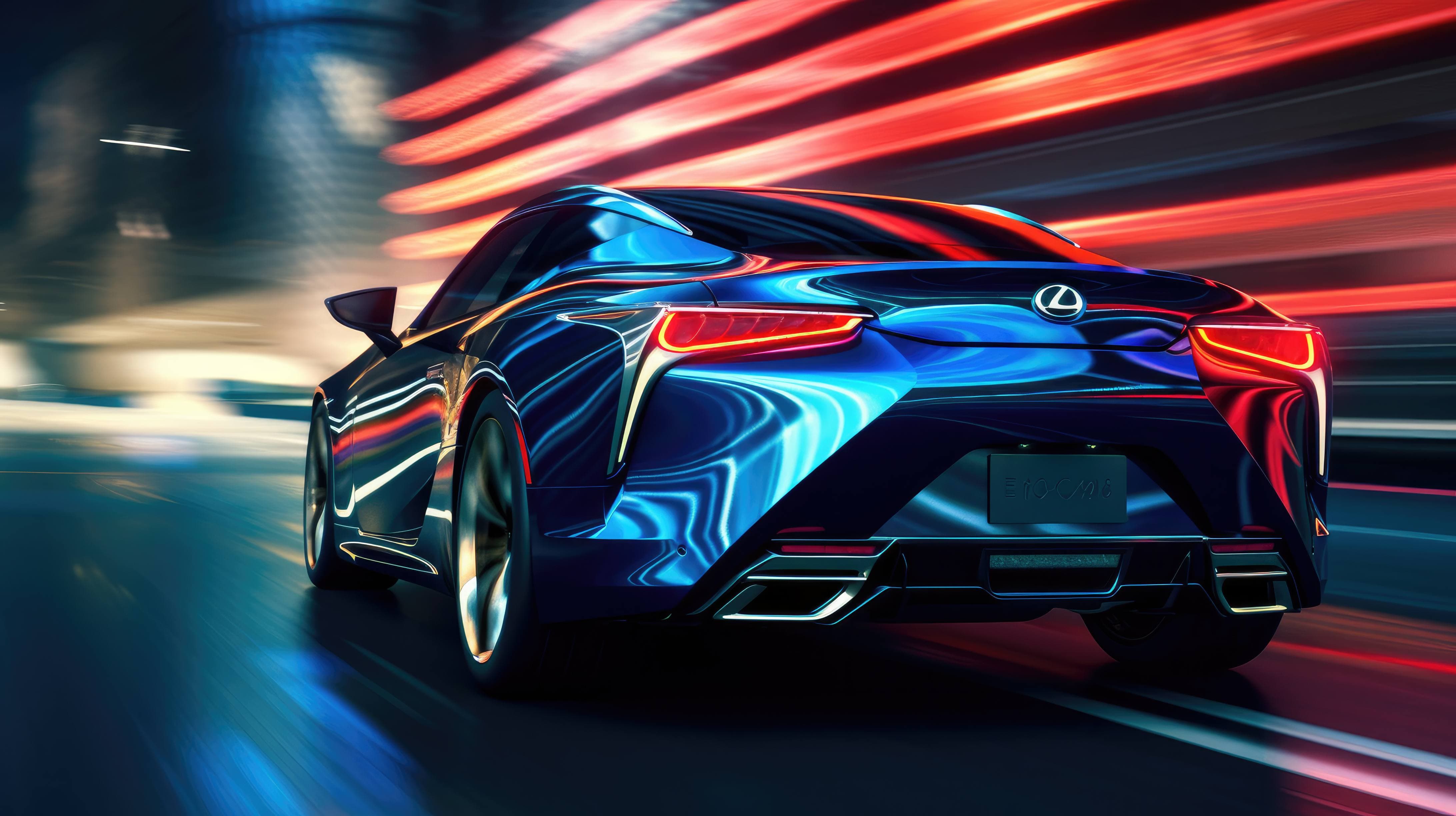 A 4K ultra HD wallpaper of a sleek