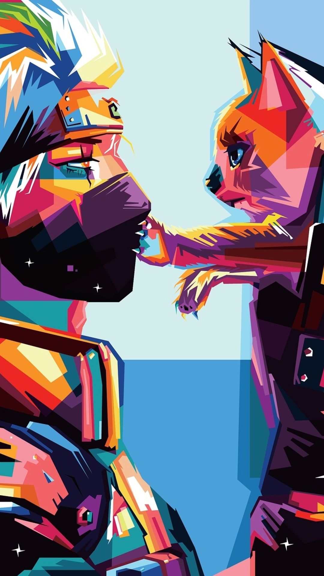 Naruto With Cat iPhone 7, 6s, 6 Plus, Pixel xl , One Plus 3, 3t, 5 HD 4k Wallpaper, Image, Background, Photo and Picture