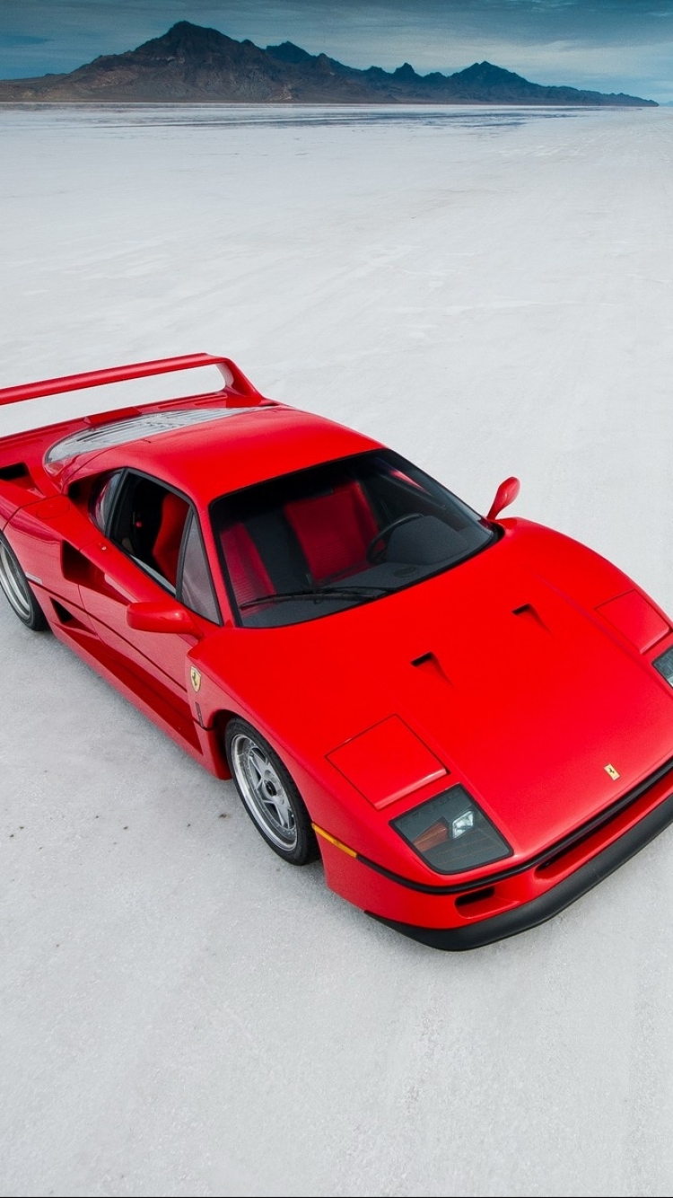 Ferrari F40 Phone Wallpaper