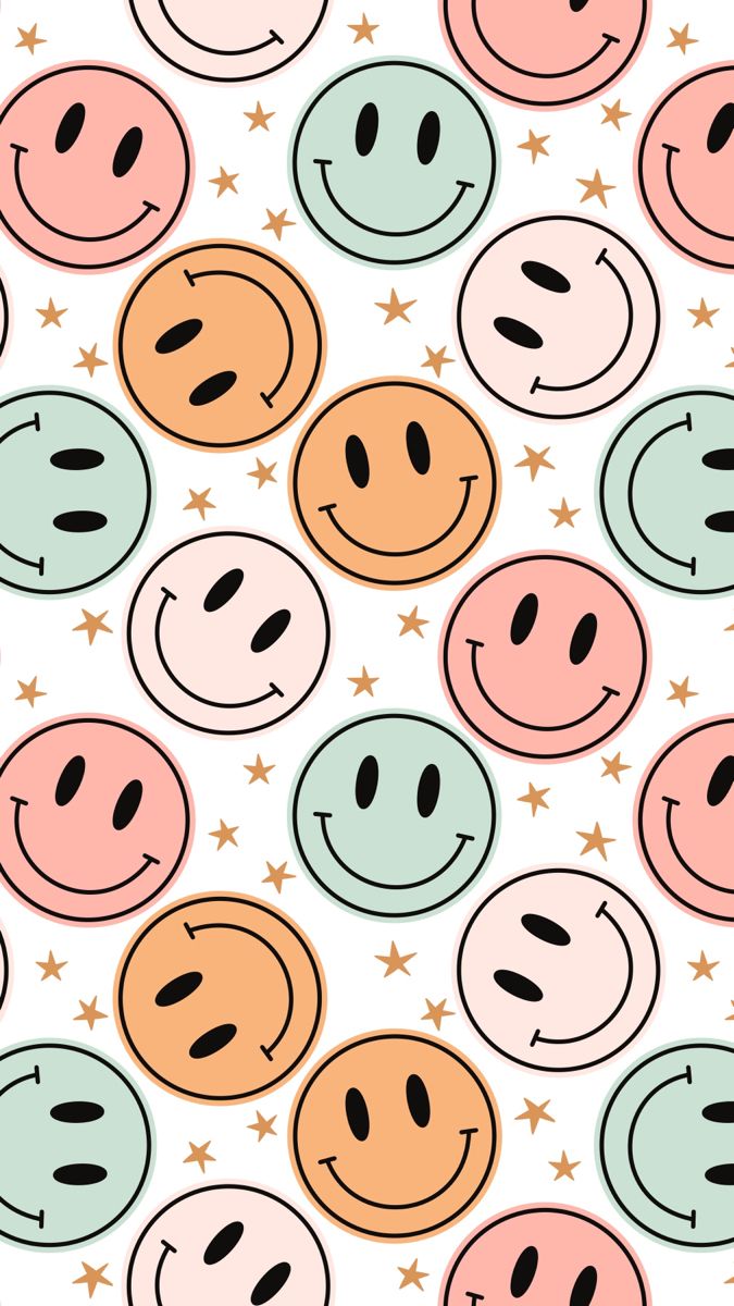 Smiley Face Wallpaper for iPhone