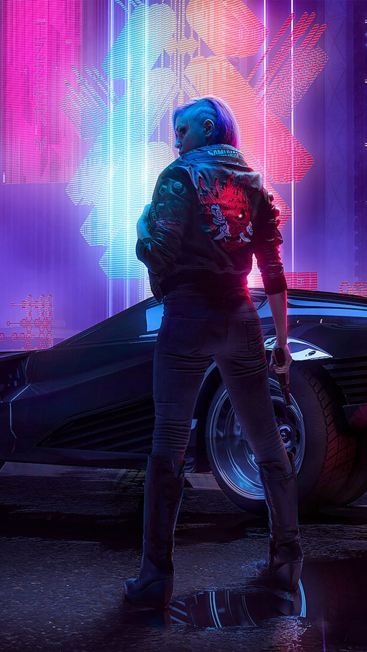 Cyberpunk 2077 4K Ultra HD Mobile Wallpaper