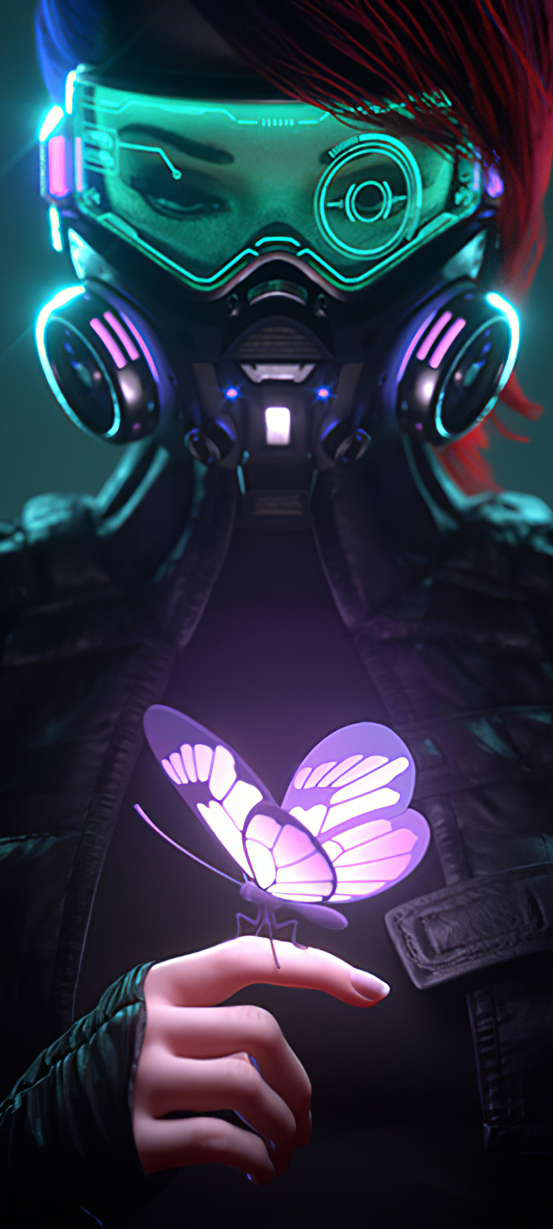 Sci Fi Cyberpunk Phone Wallpaper