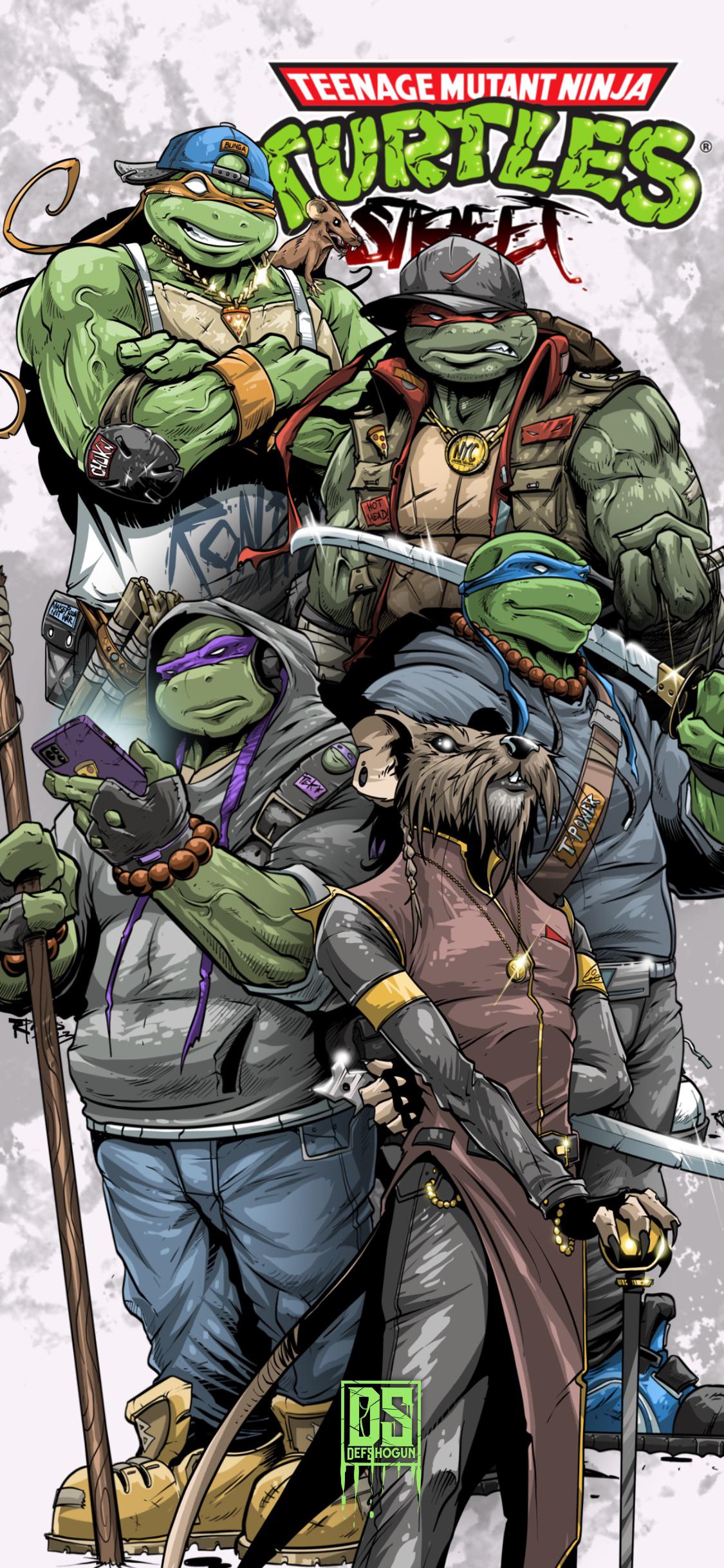 TMNT STREET: The mobile wallpaper