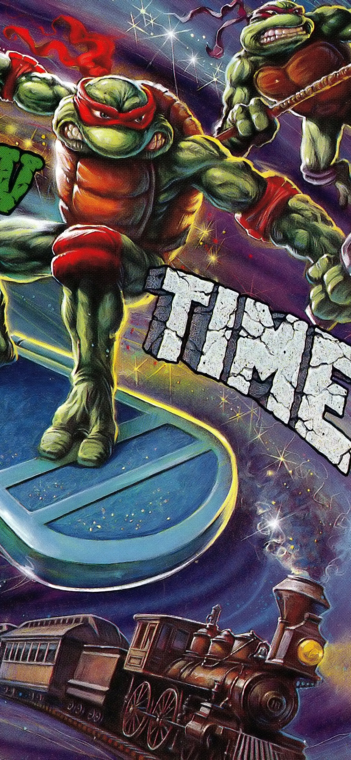 Teenage Mutant Ninja Turtles IV: Turtles in Time Phone Wallpaper